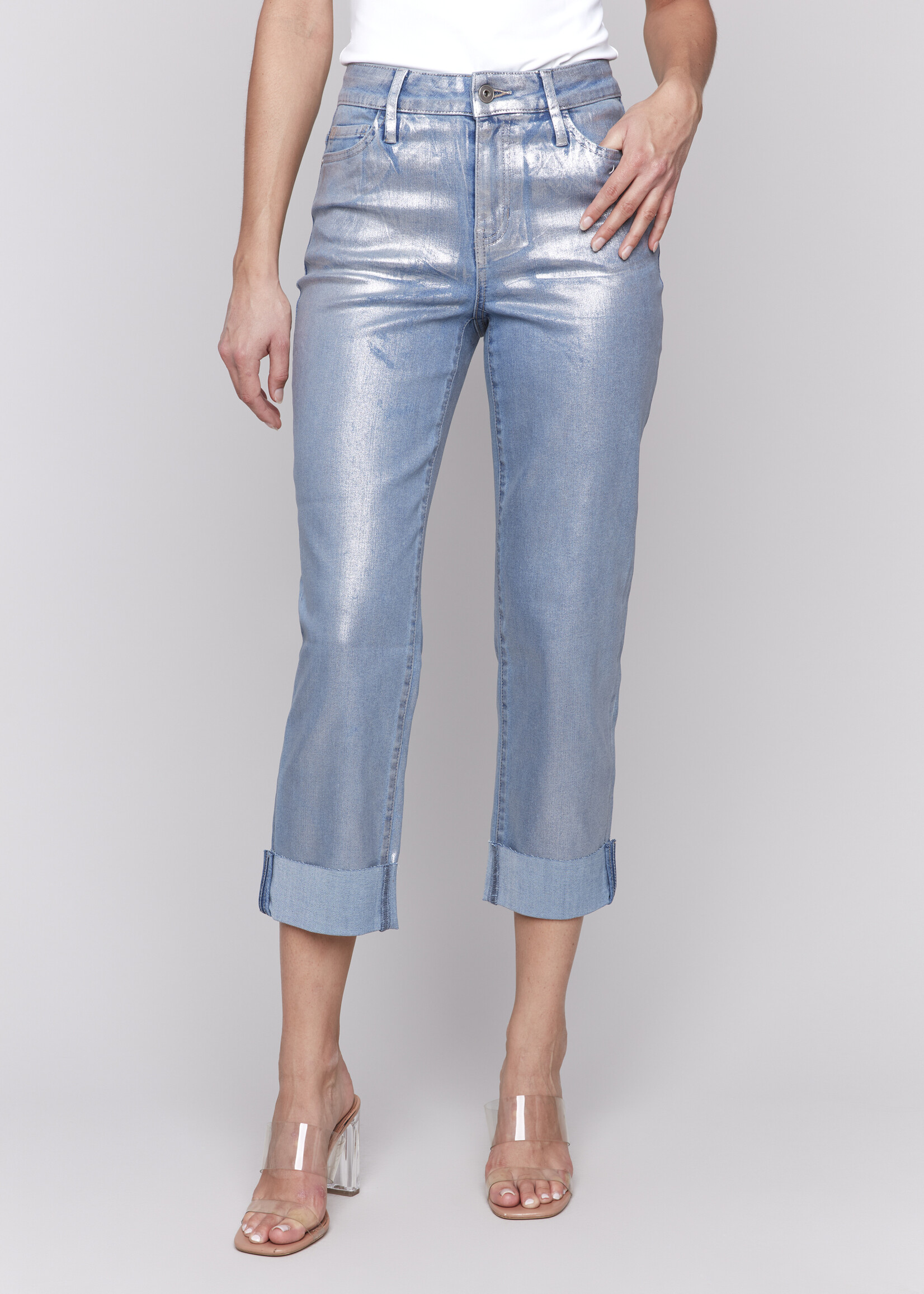 Charlie B Charlie B Silver Foil Jean