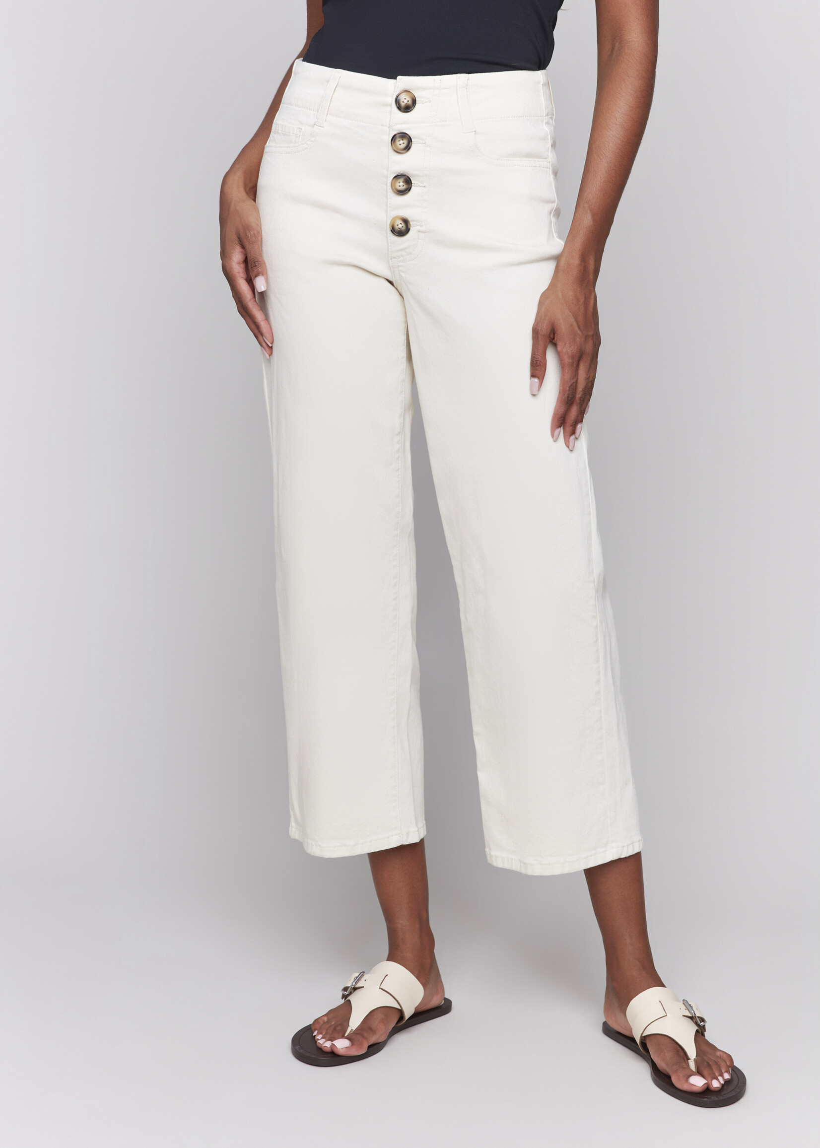 Charlie B Charlie B Flex Front Straight Crop Pant
