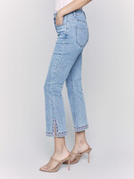 Charlie B Charlie B Embroidered Hem Jean