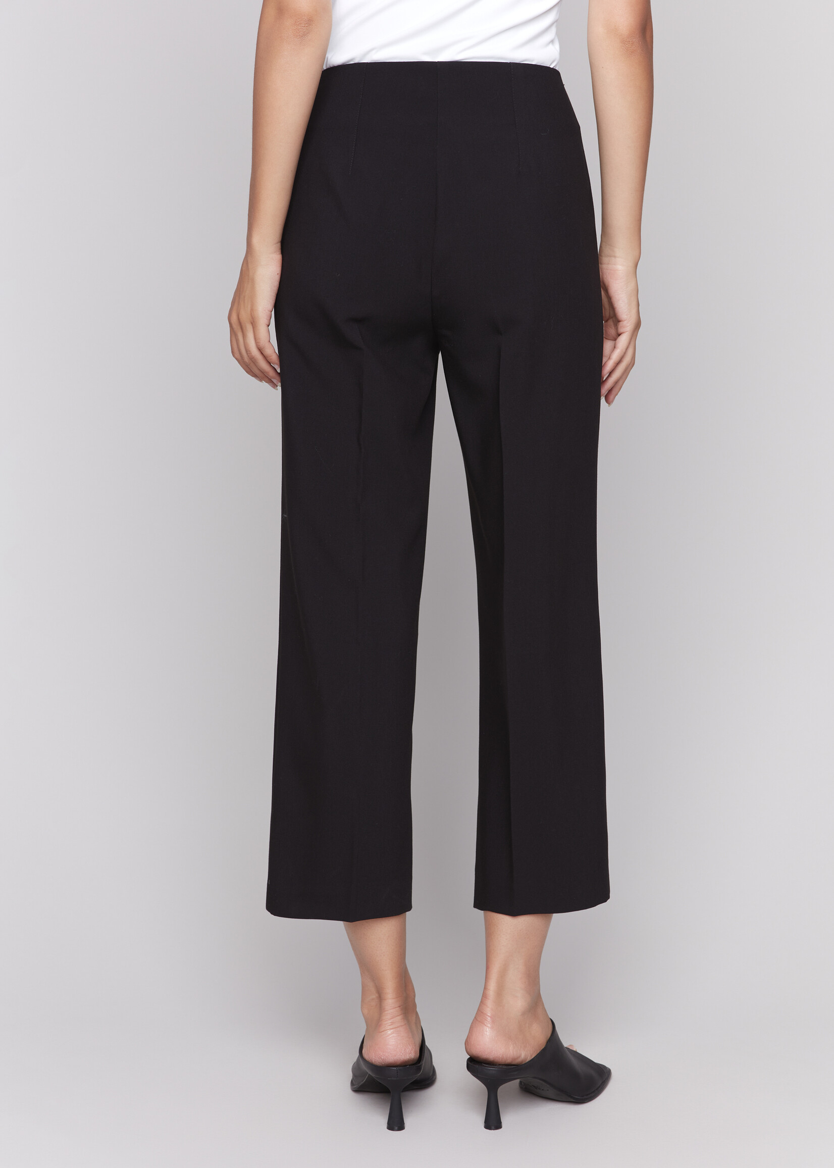 Charlie B Charlie B Side Zipper Wide Leg Pants