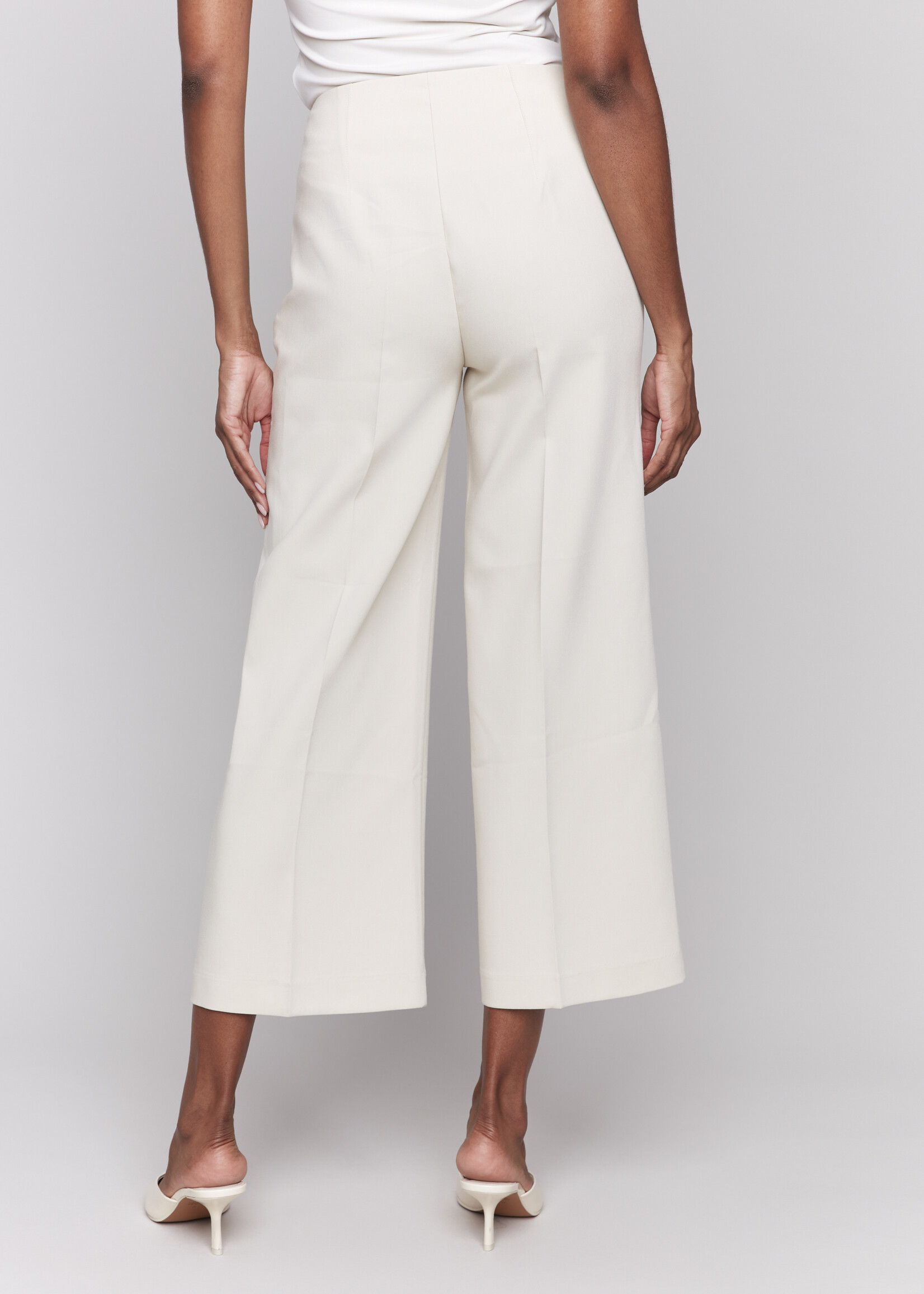 Charlie B Charlie B Side Zipper Wide Leg Pants