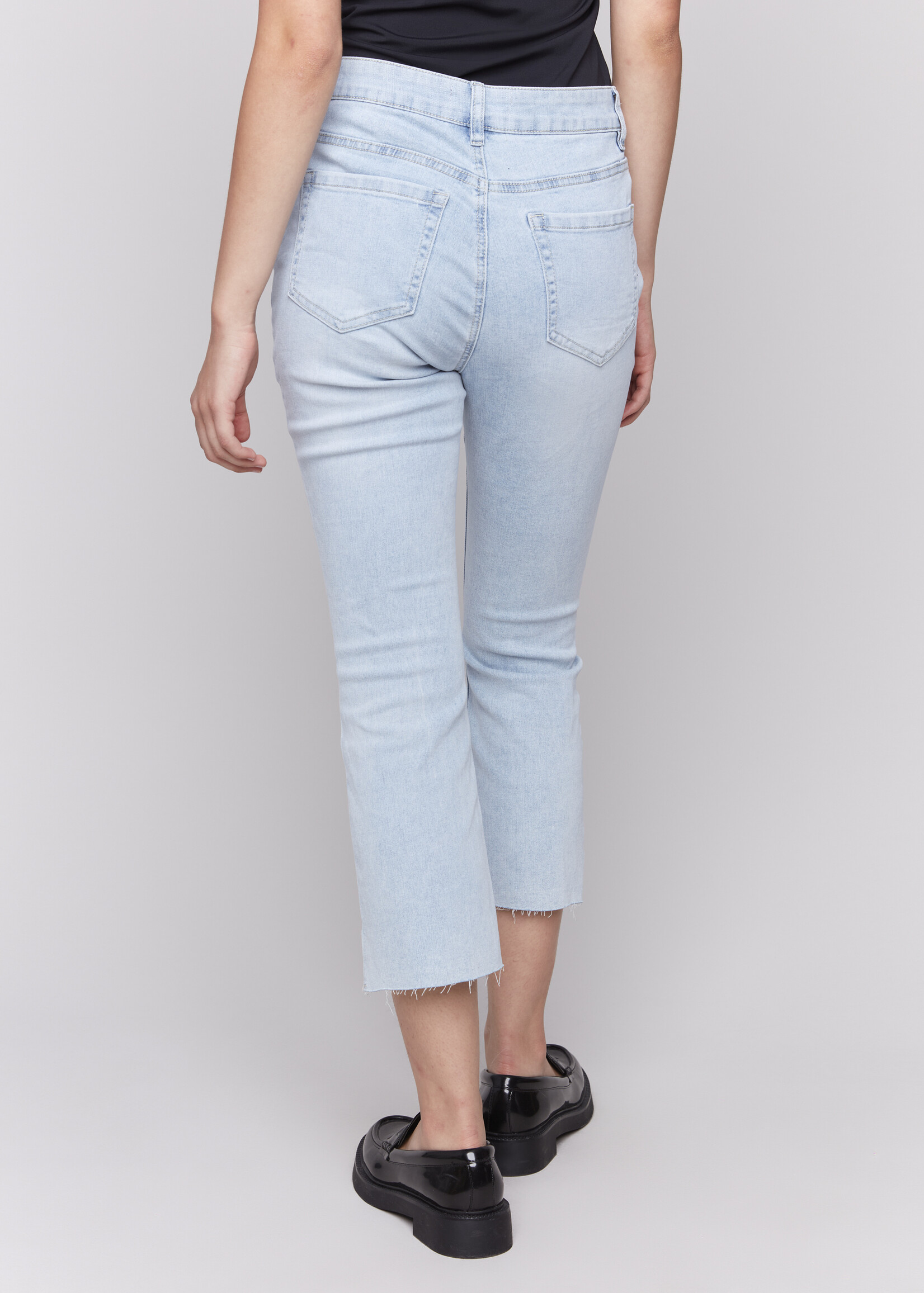 Charlie B Charlie B  Raw Edge Flare Jean