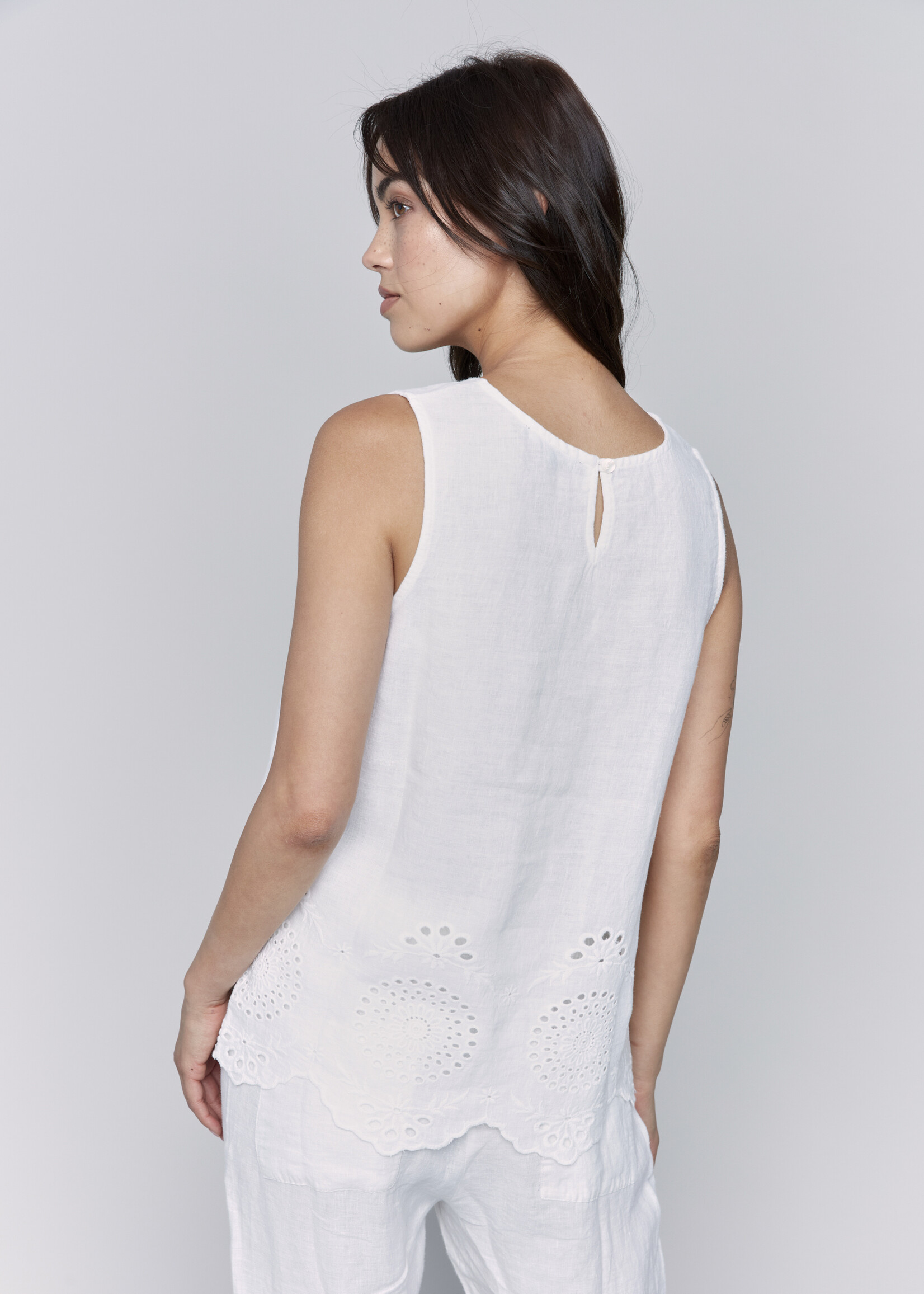 Charlie B Charlie B Eyelet Top