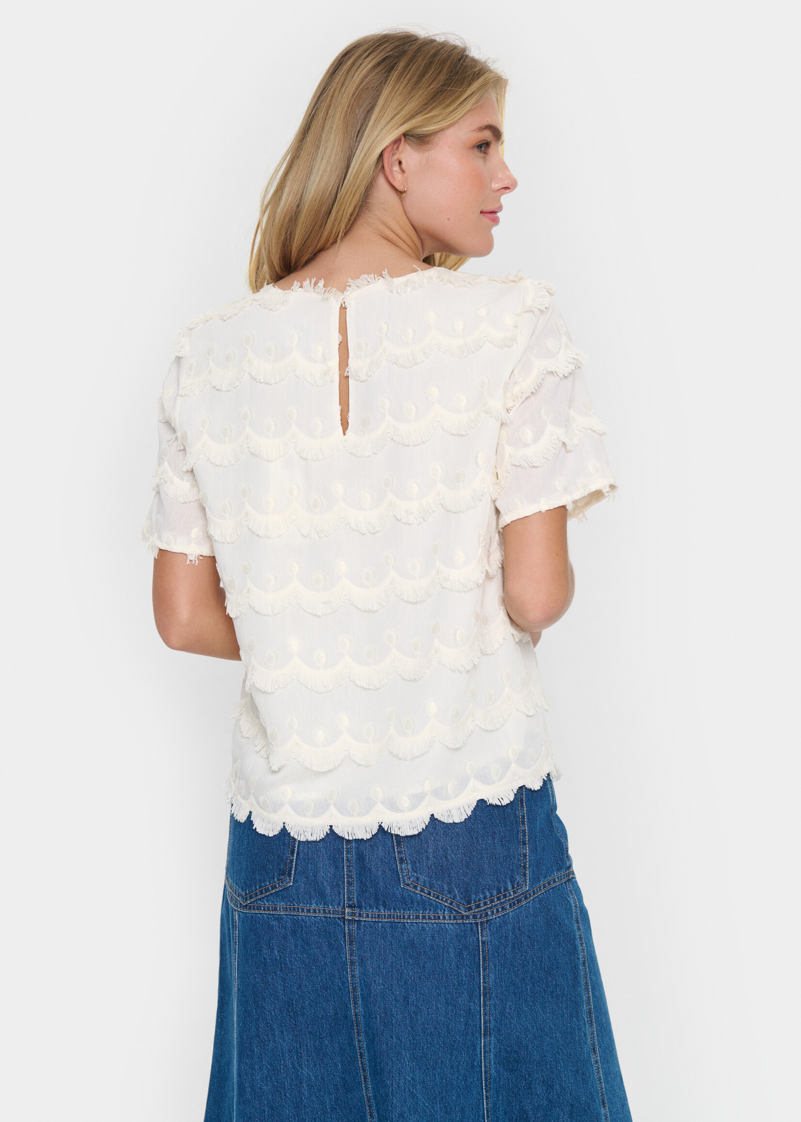 Saint Tropez Saint Tropez Johanette Eyelash Top