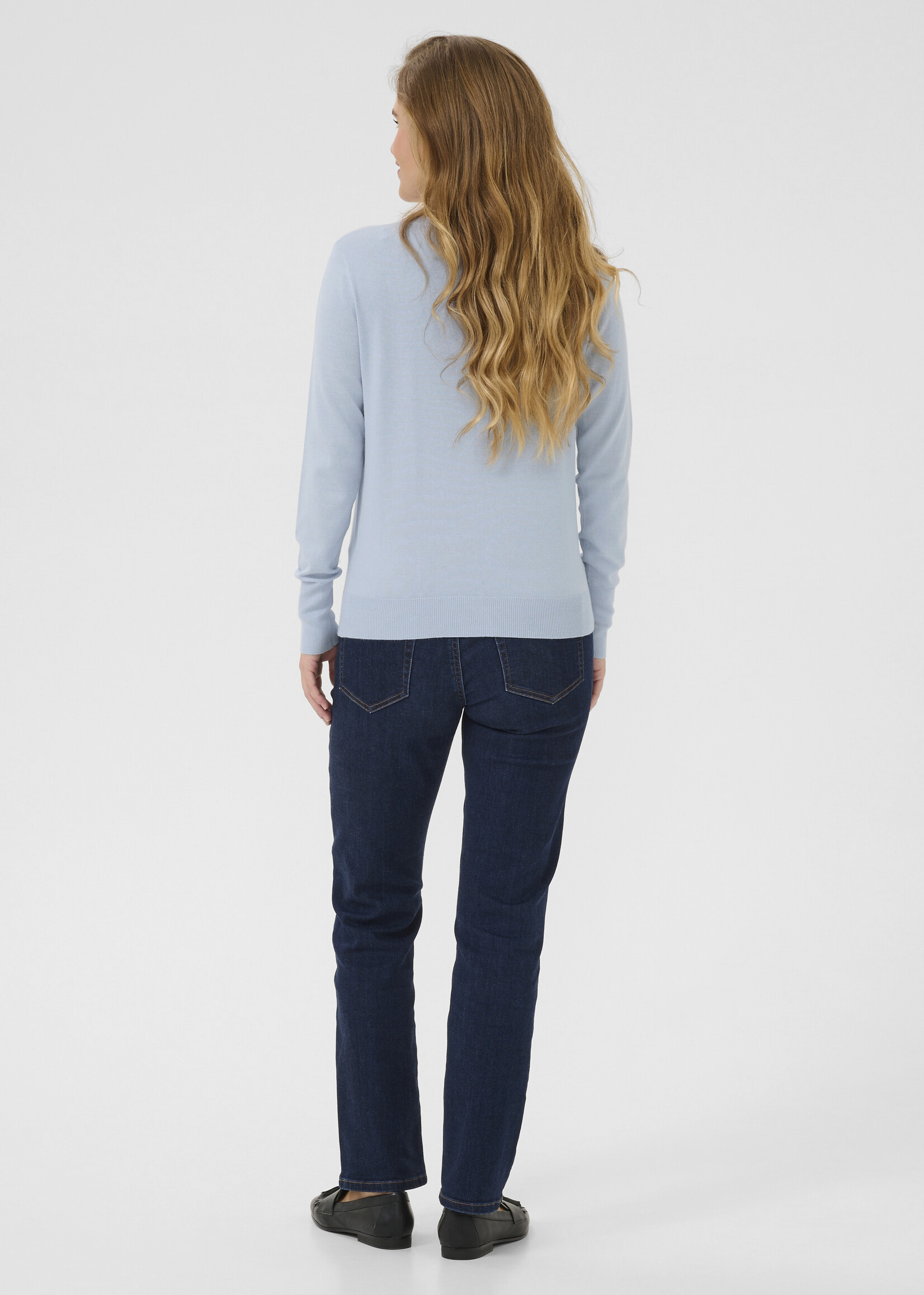 Kaffe Kaffe Lizza Knit Crew Neck Pullover