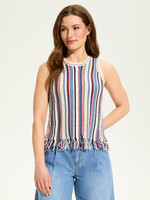 French Dressing Jeans FDJ Vertical Stripe Cami