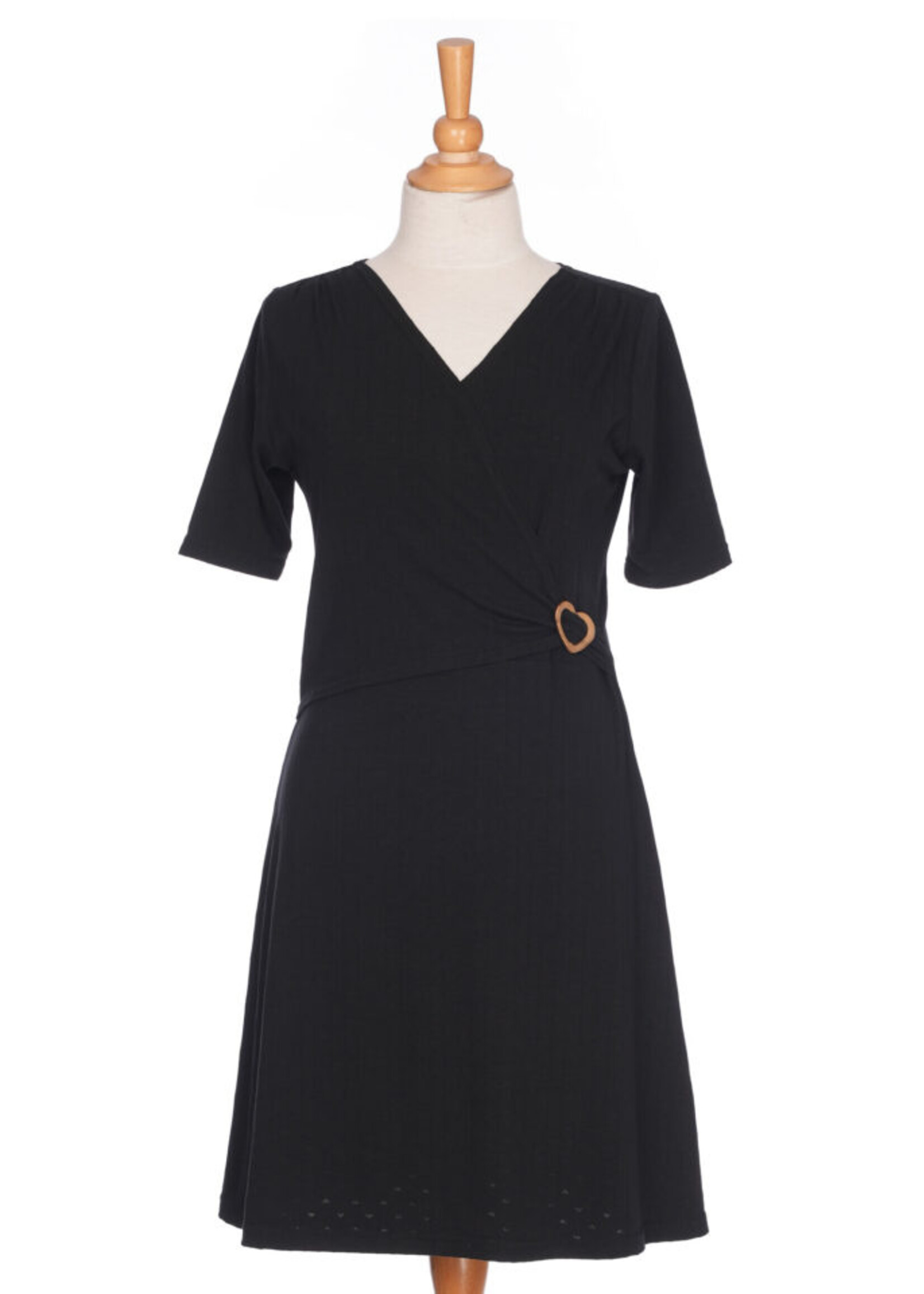 Rien Ne Se Perd Rien ne se Perd Bachata Crossover Heart Detail Dress
