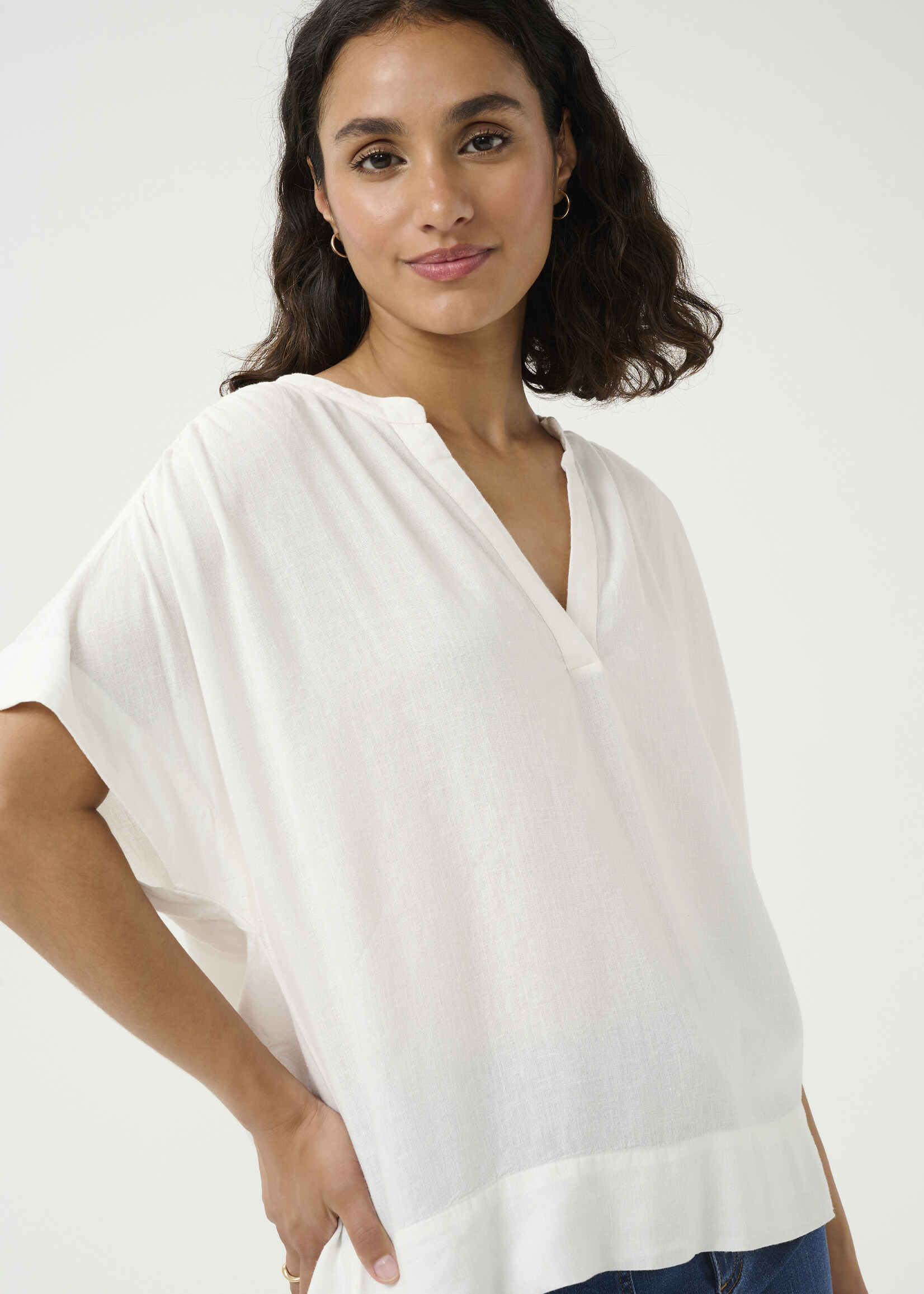 Kaffe Kaffe Milia Cap Sleeve Top