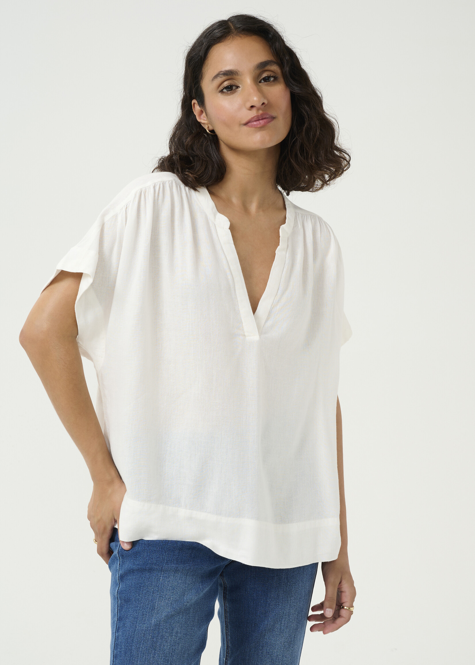 Kaffe Kaffe Milia Cap Sleeve Top