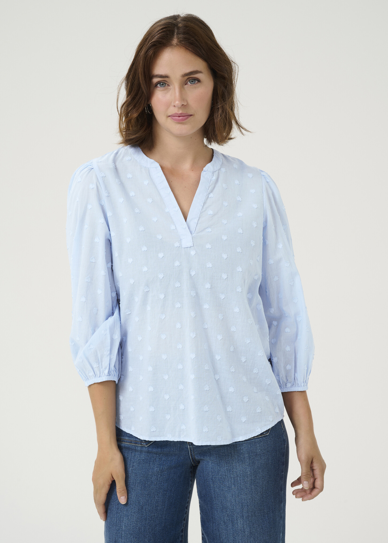 Kaffe Kaffe Jollia Embroidered Hearts