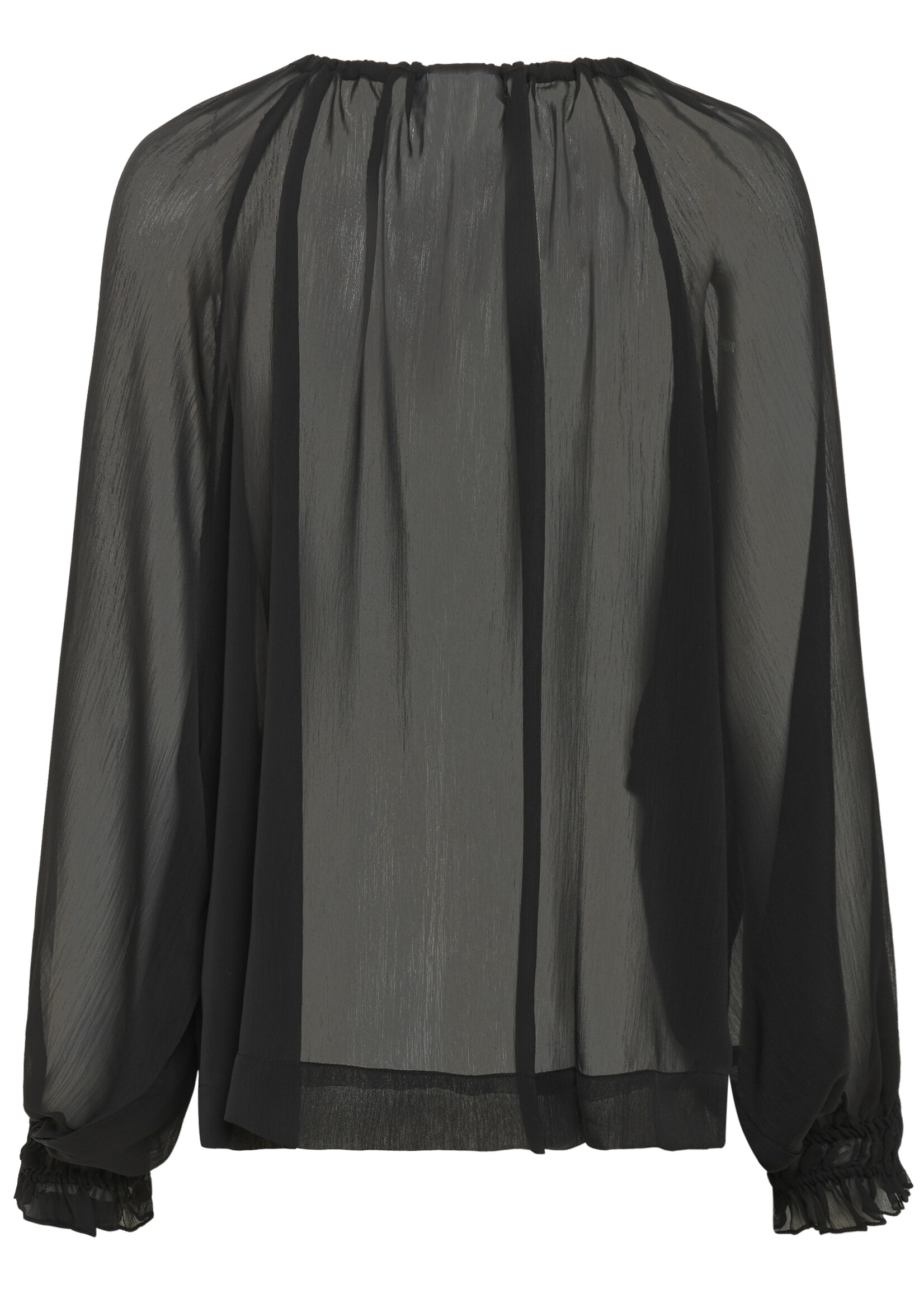 Saint Tropez Saint Tropez Lazie Boho Sheer Blouse