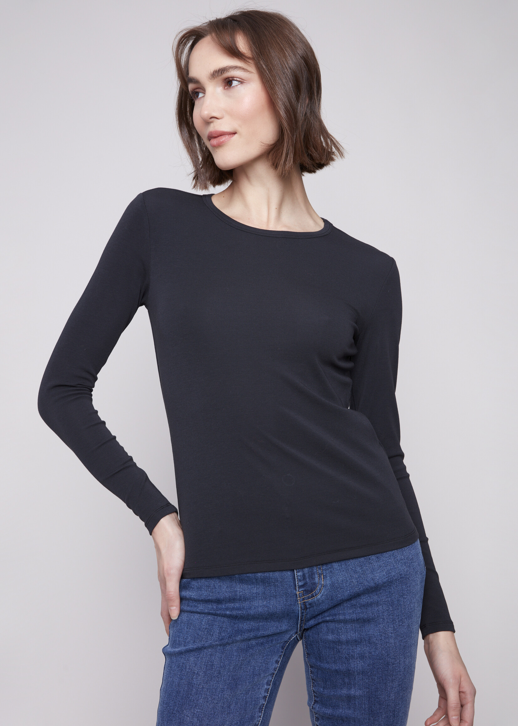 Charlie B Charlie B Long Sleeve Crew Tee