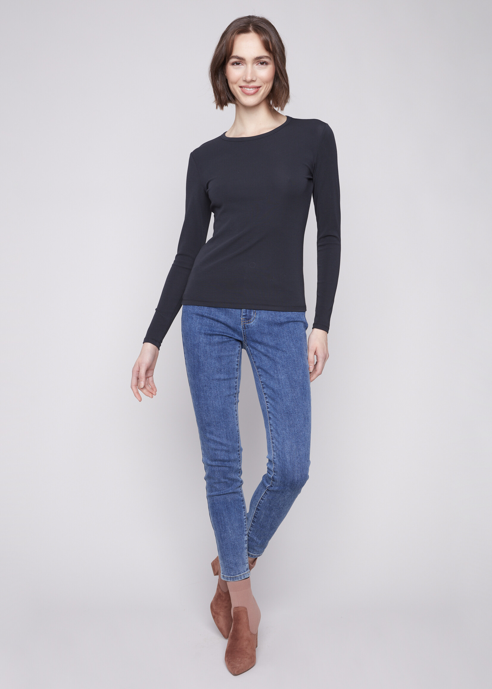 Charlie B Charlie B Long Sleeve Crew Tee