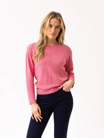 Marble Fashion Designs Marble Chevron Crew Sweater