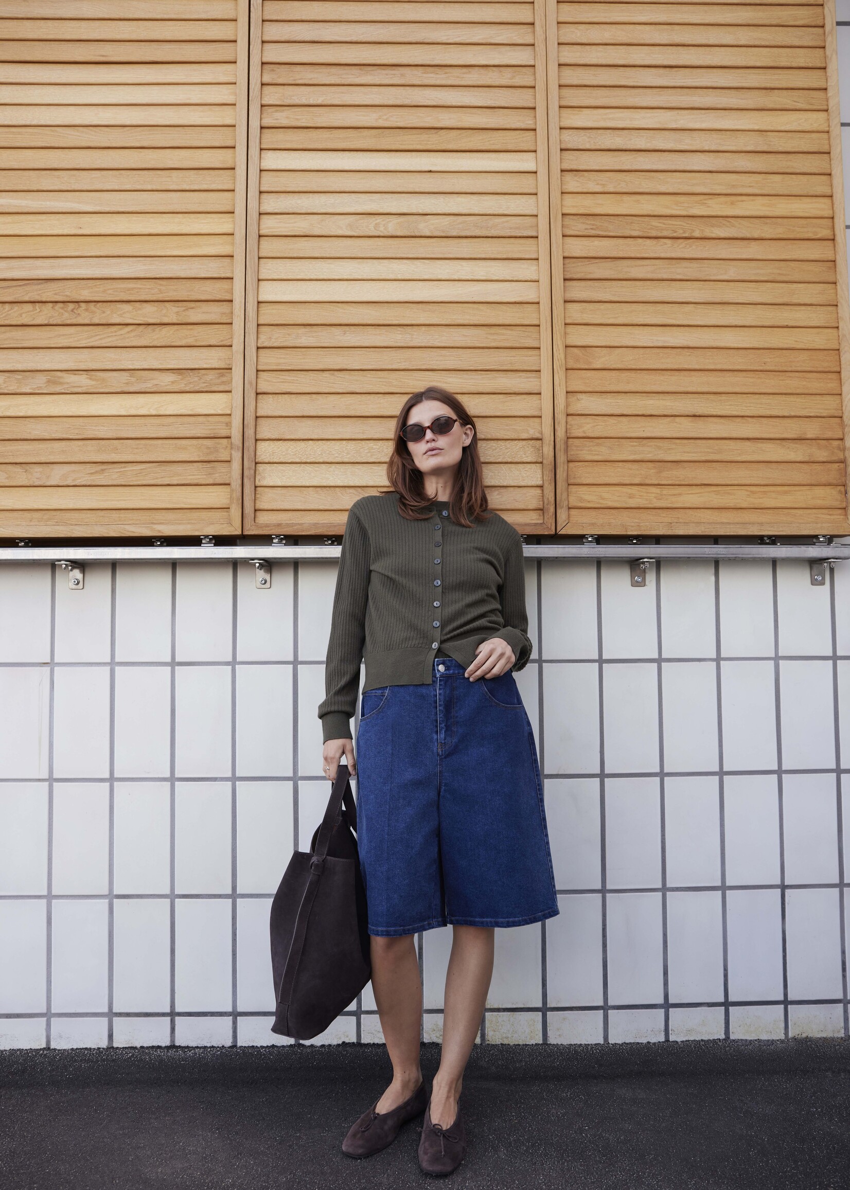Soaked Soaked SLSpina Button Cardi