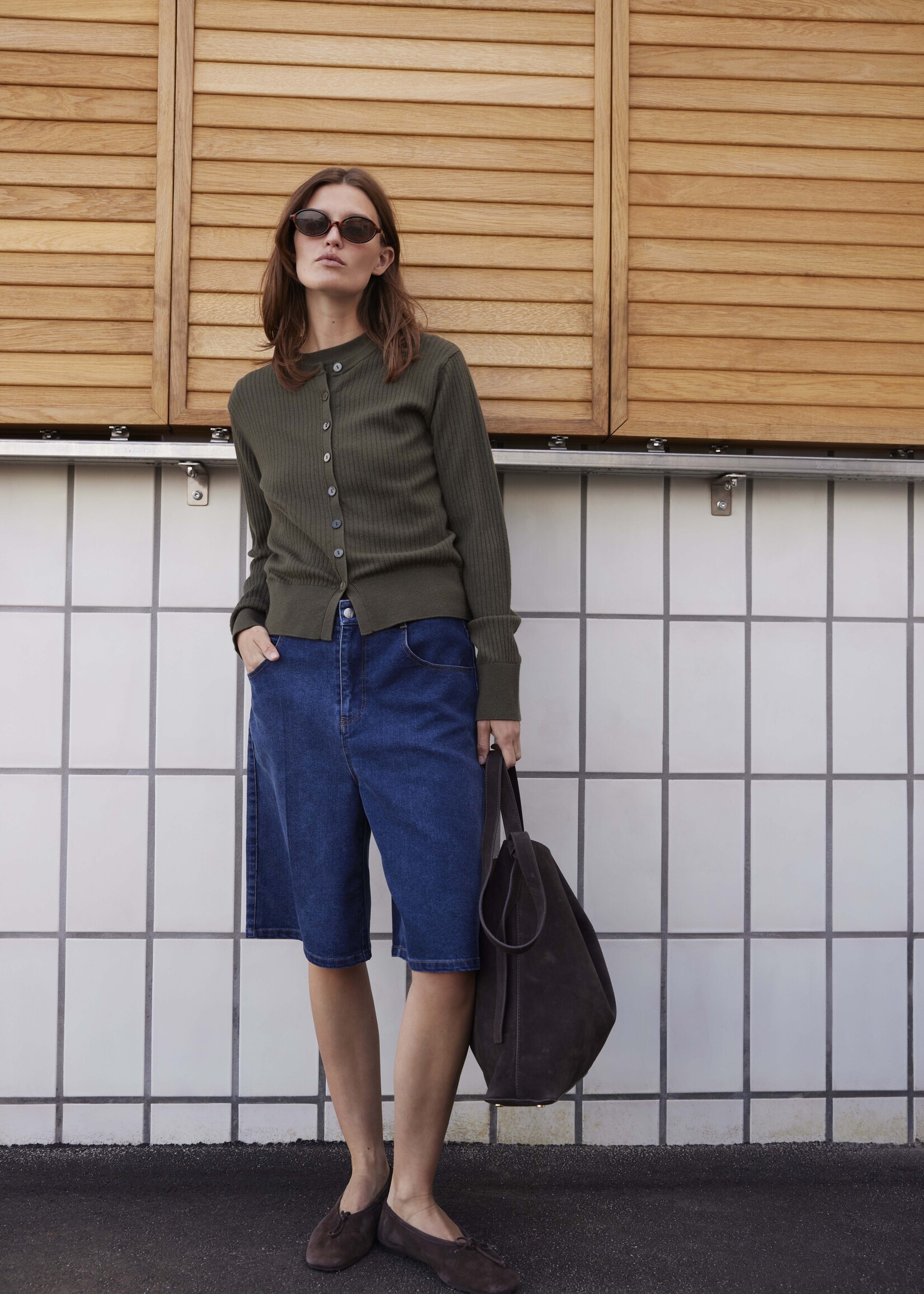 Soaked Soaked SLSpina Button Cardi