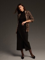 Soaked Soaked Shirley Animal Print Blazer