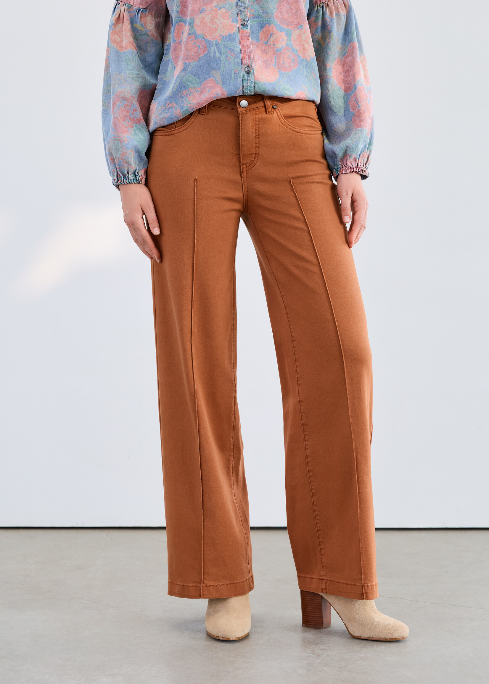 French Dressing Jeans FDJ Olivia Wide Leg Jean