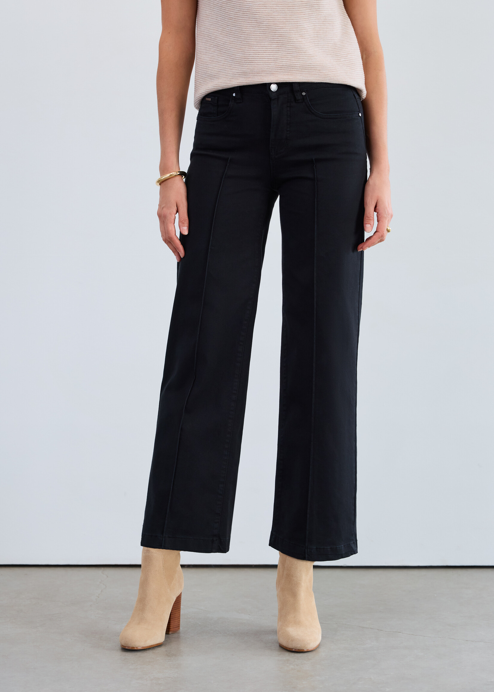 French Dressing Jeans FDJ Olivia Wide Leg Jean