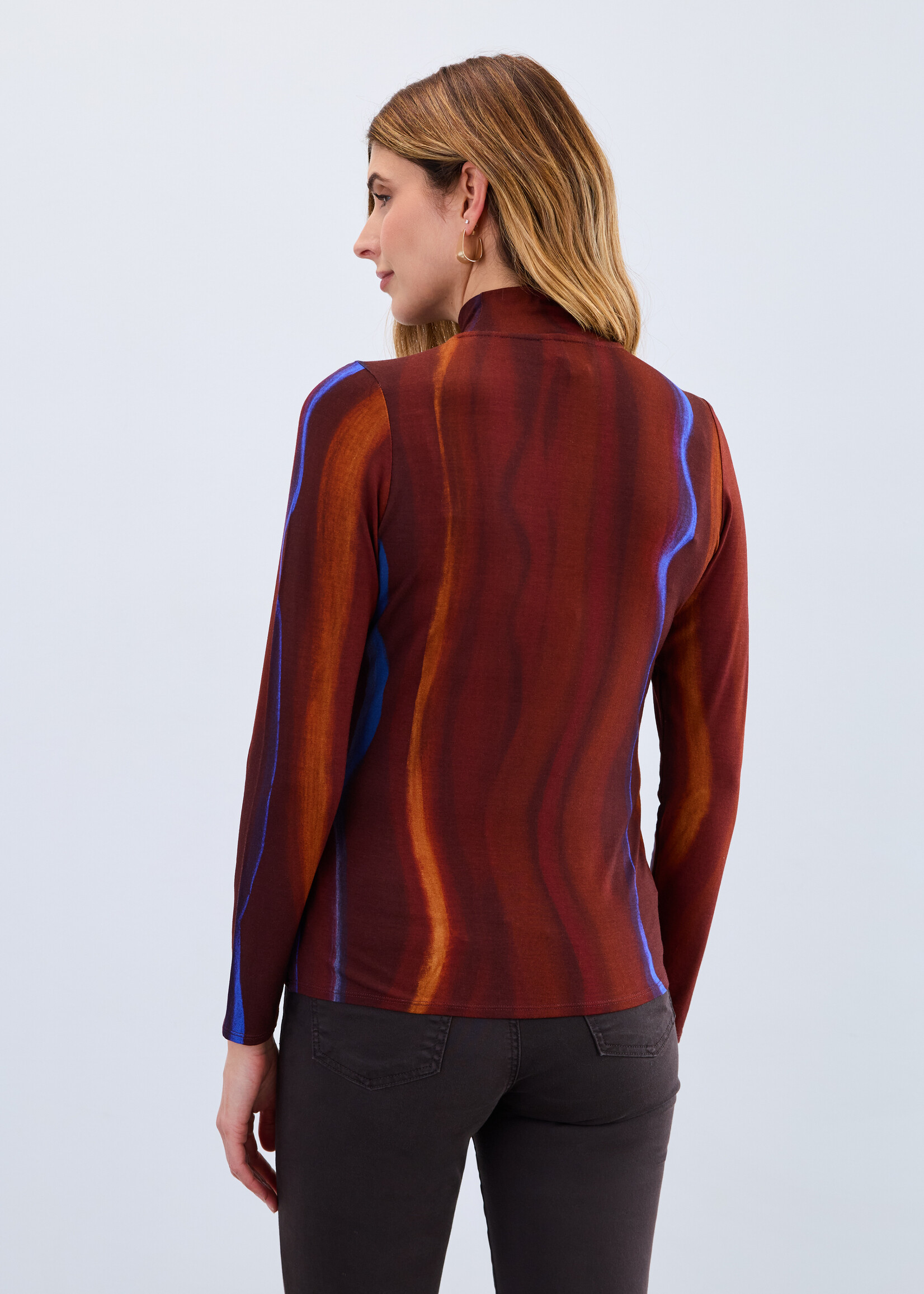 French Dressing Jeans FDJ Mock Neck Top