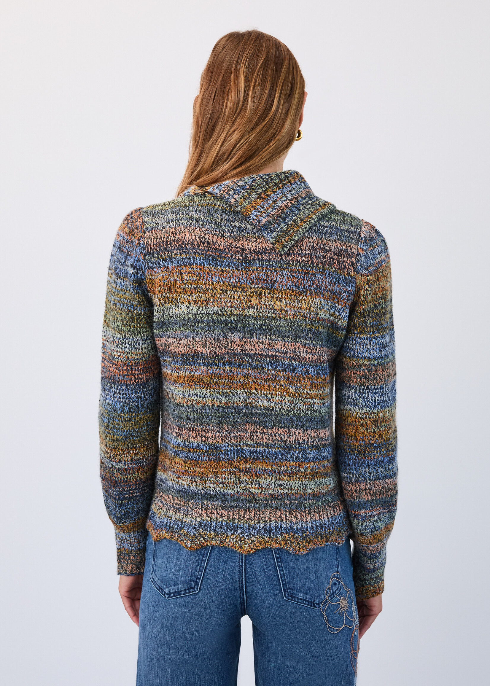 French Dressing Jeans FDJ Cowl Neck Sweater
