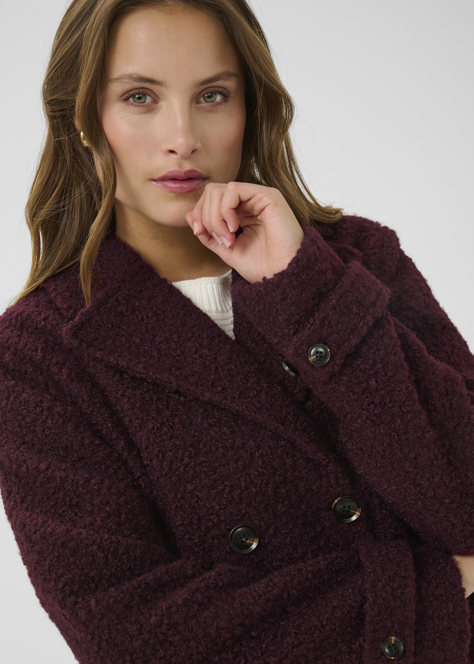 Kaffe Kaffe Anne Double Breasted Jacket