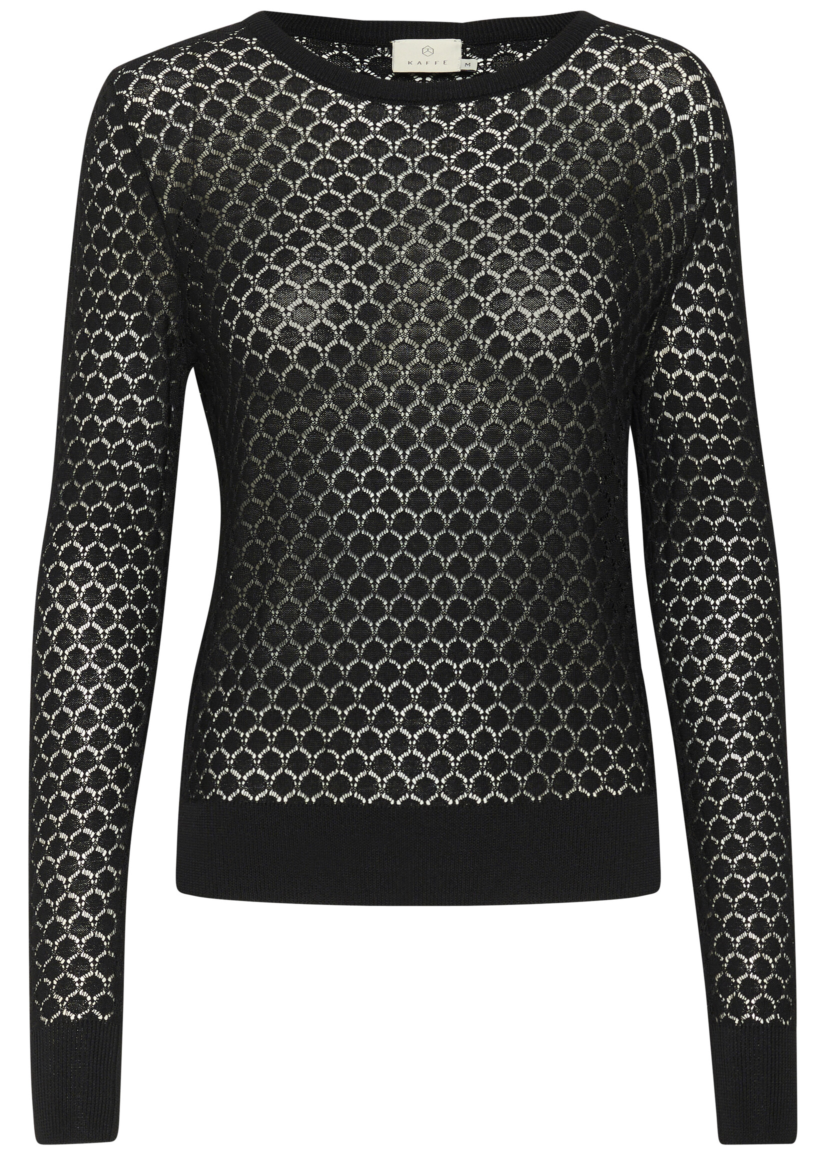 Kaffe Kaffe KAraiko Open Weave Crew Sweater