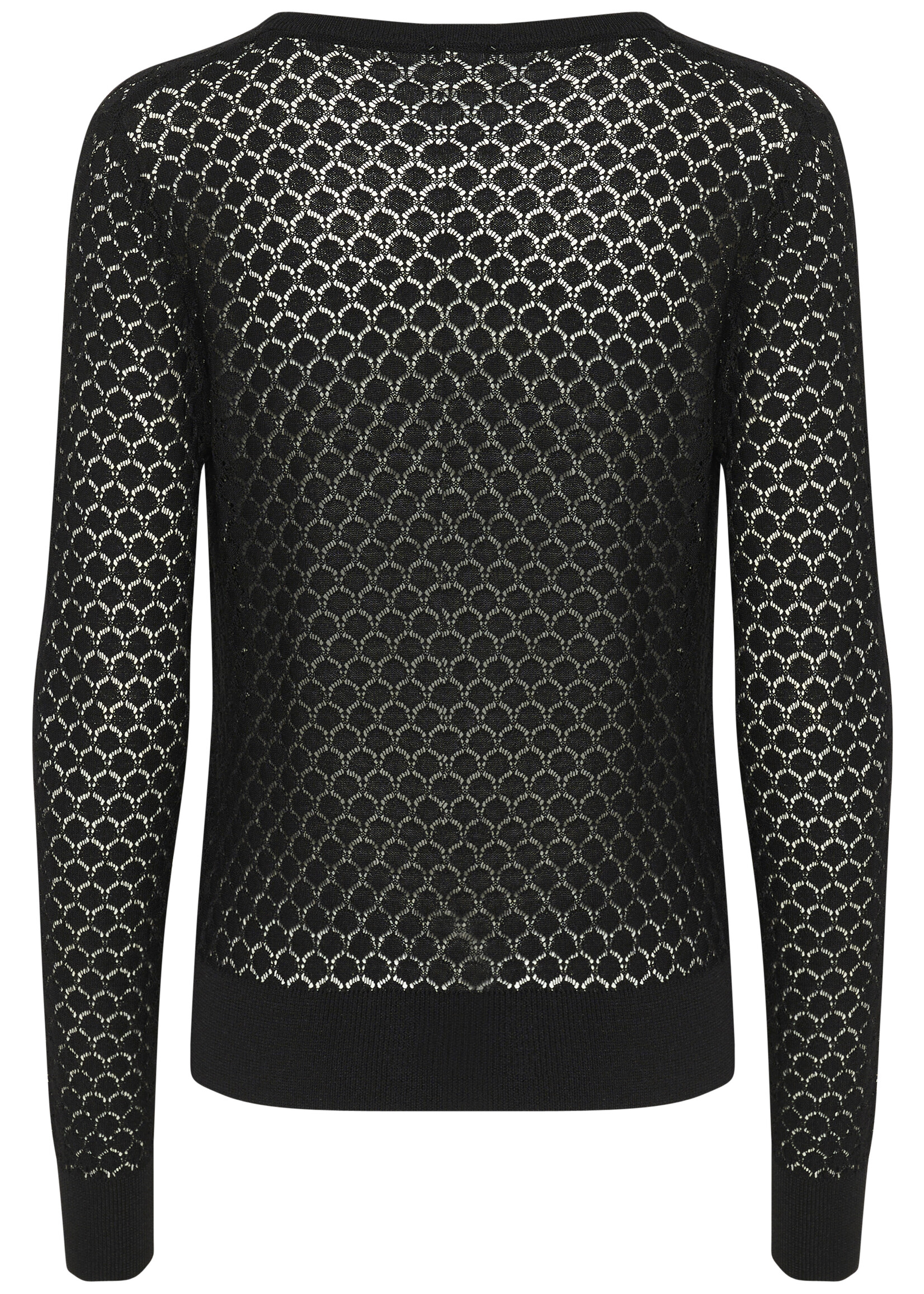 Kaffe Kaffe KAraiko Open Weave Crew Sweater