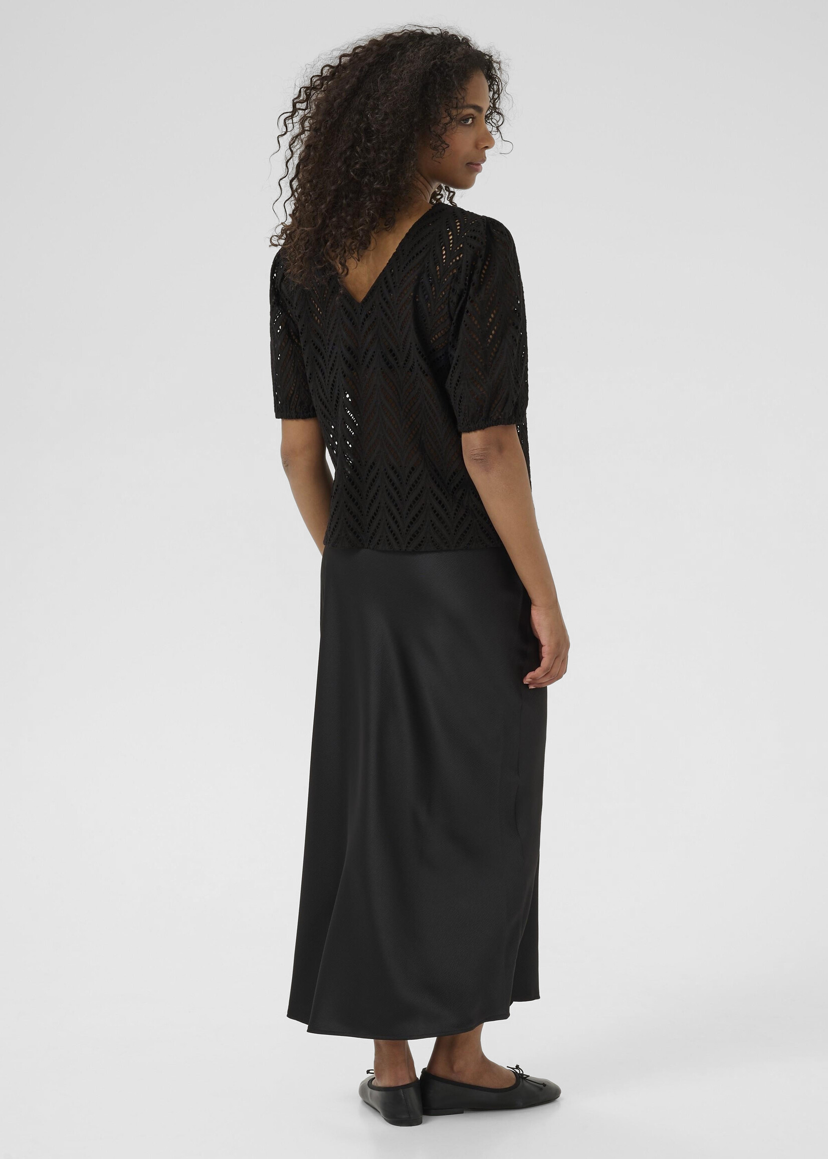 Kaffe Kaffe KAmasha Back V Lace Top