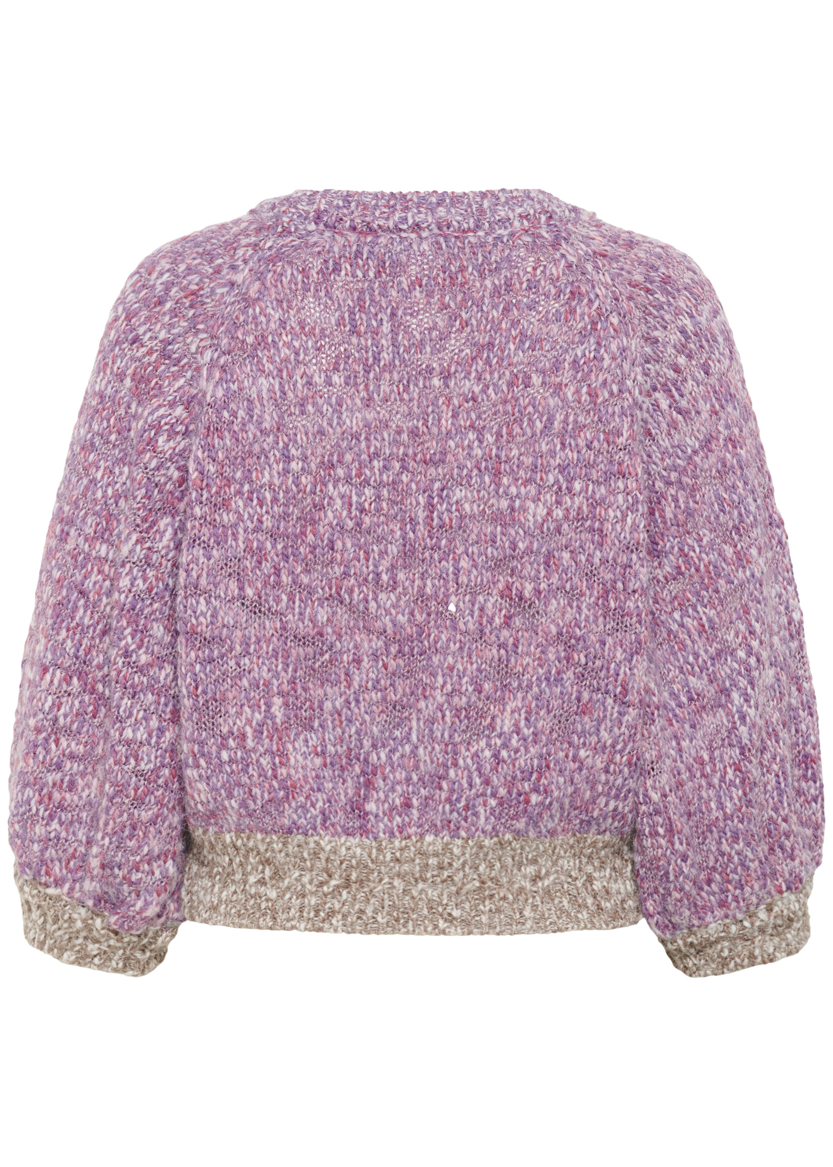 Saint Tropez Saint Tropez MyleneSZ 3/4 Sleeve Crew Sweater
