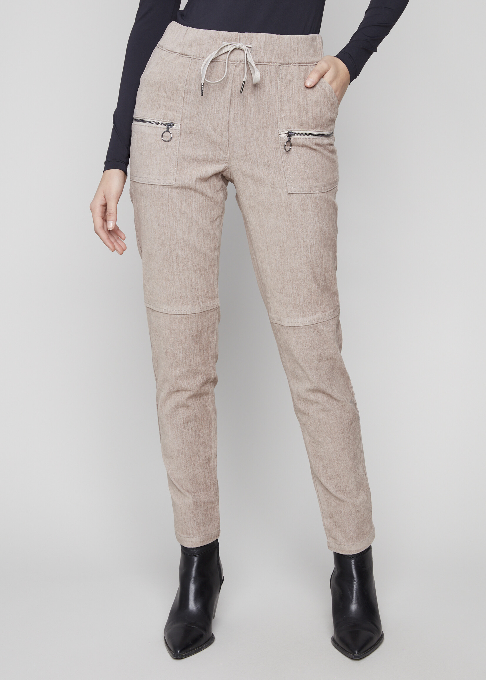 Charlie B Charlie B Pull On Corduroy Jogger Pant