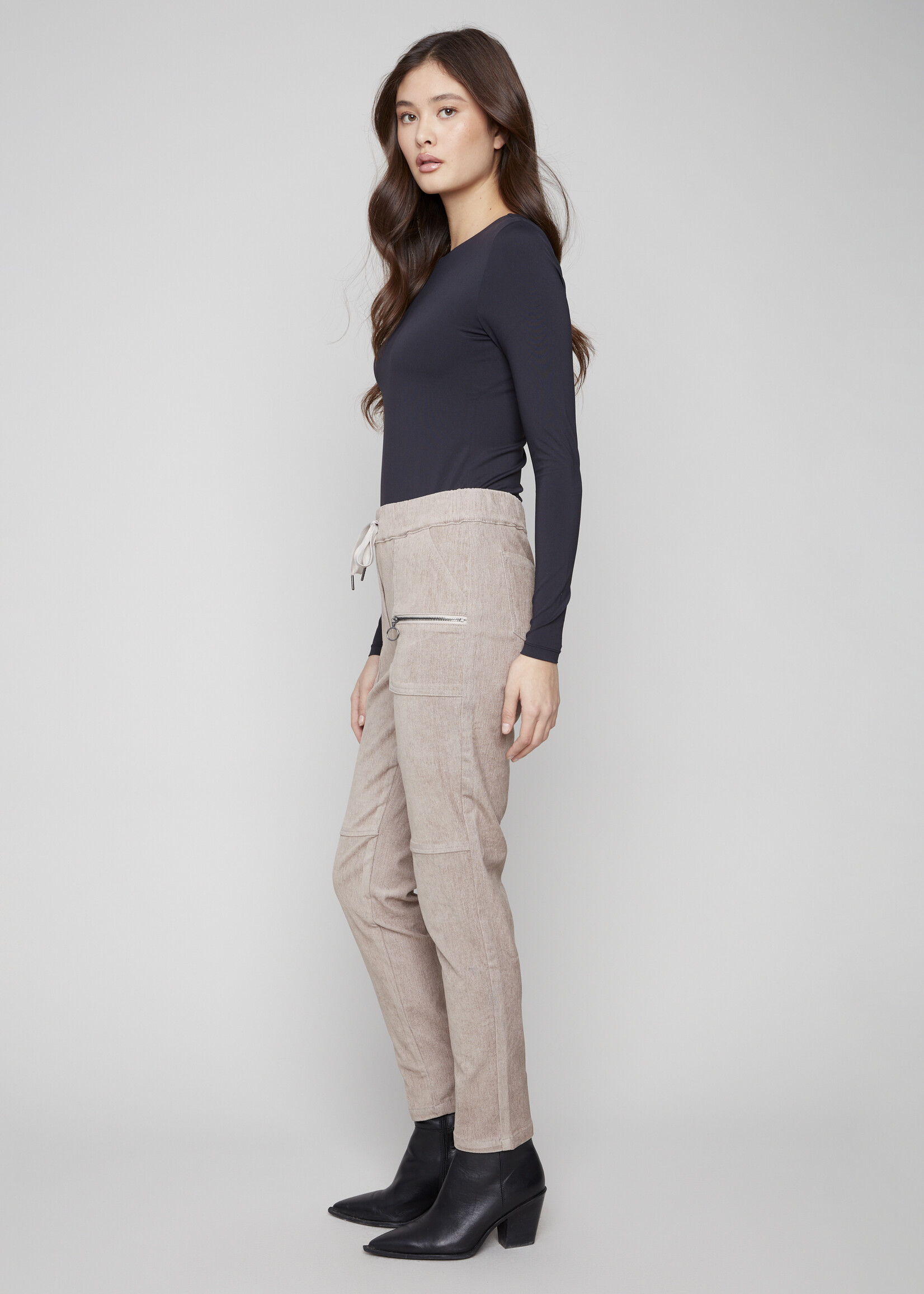 Charlie B Charlie B Pull On Corduroy Jogger Pant