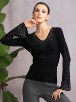 Alison Sheri Alison Sheri Rhinestone Sweater