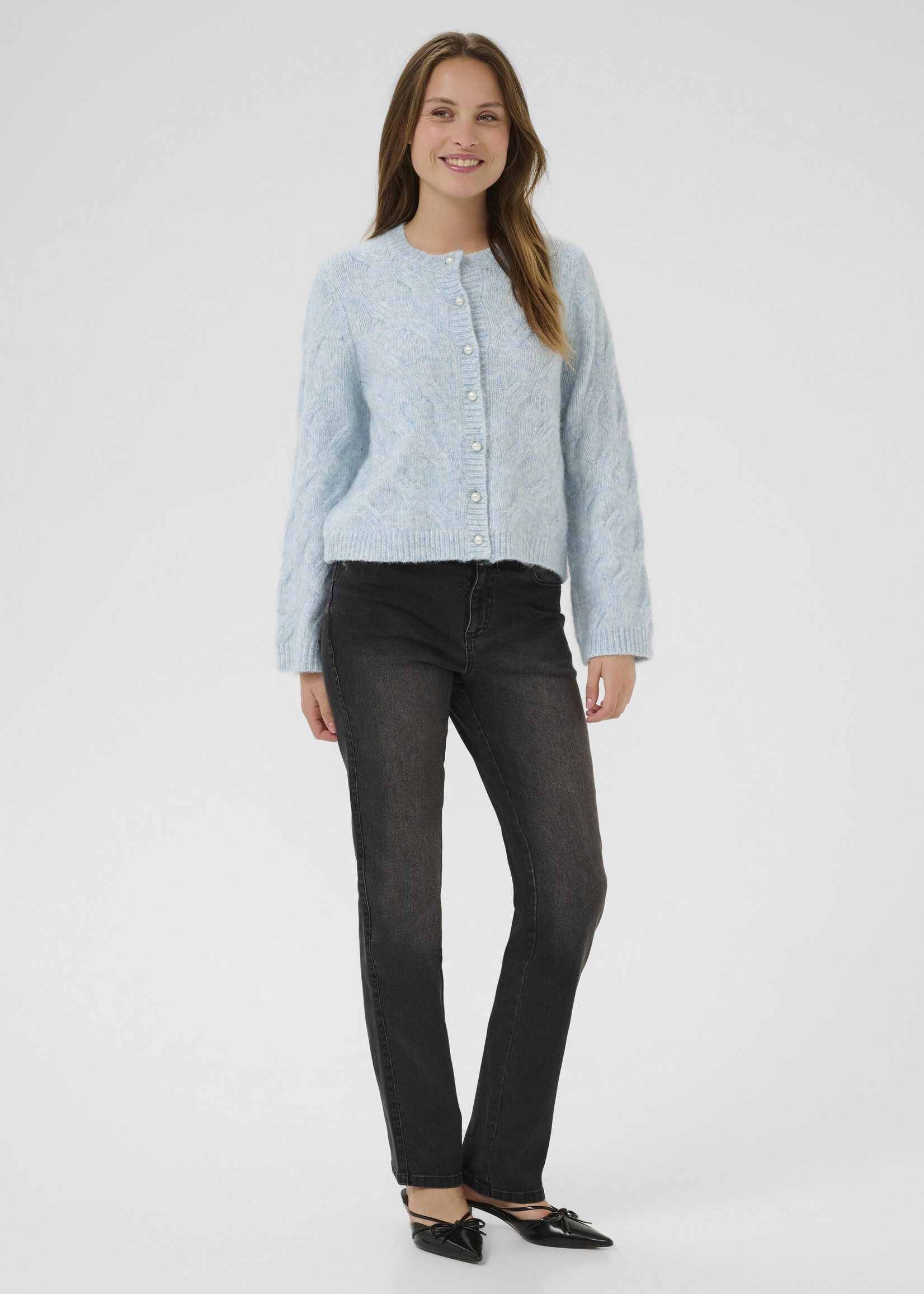 Kaffe Kaffe KAmartha Pearl Cable Cardi