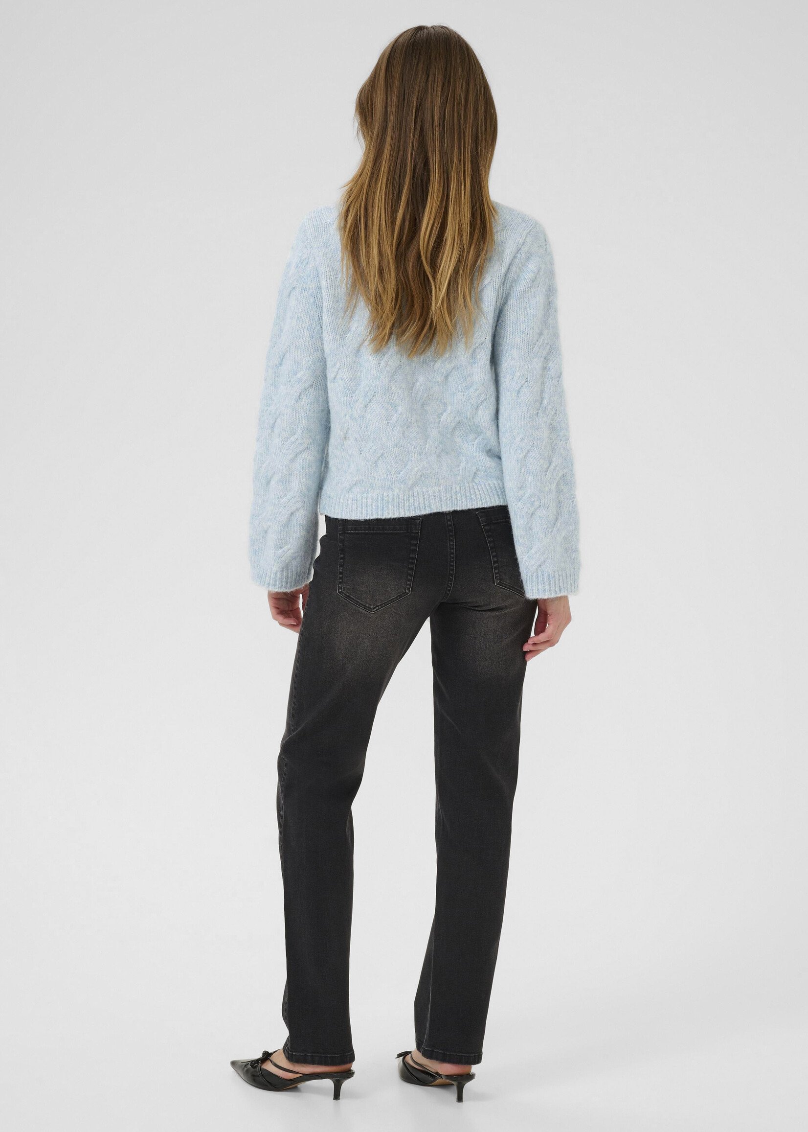 Kaffe Kaffe Martha Pearl Cable Cardi