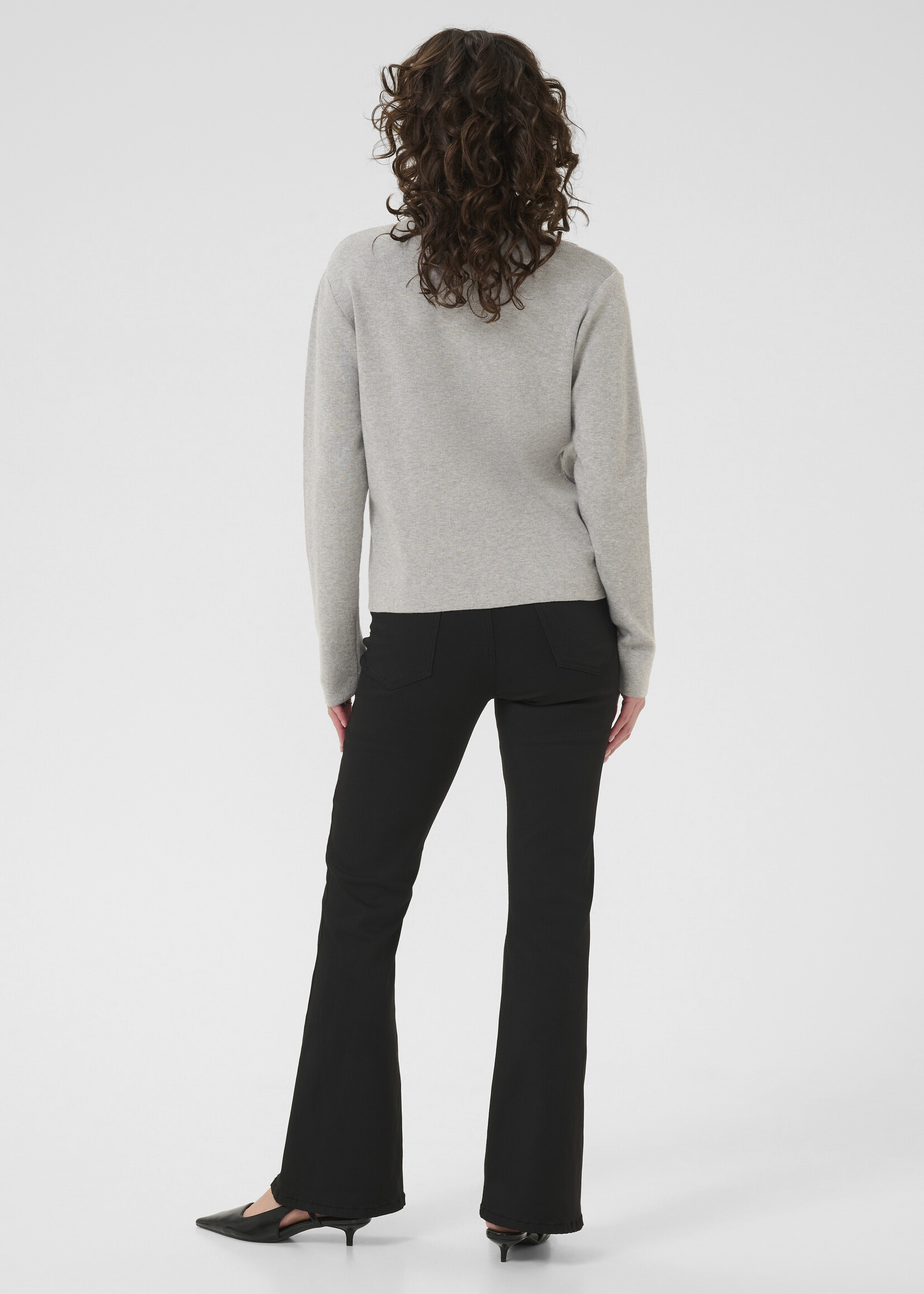 Kaffe Kaffe Visja Zip Up Polo Cardi