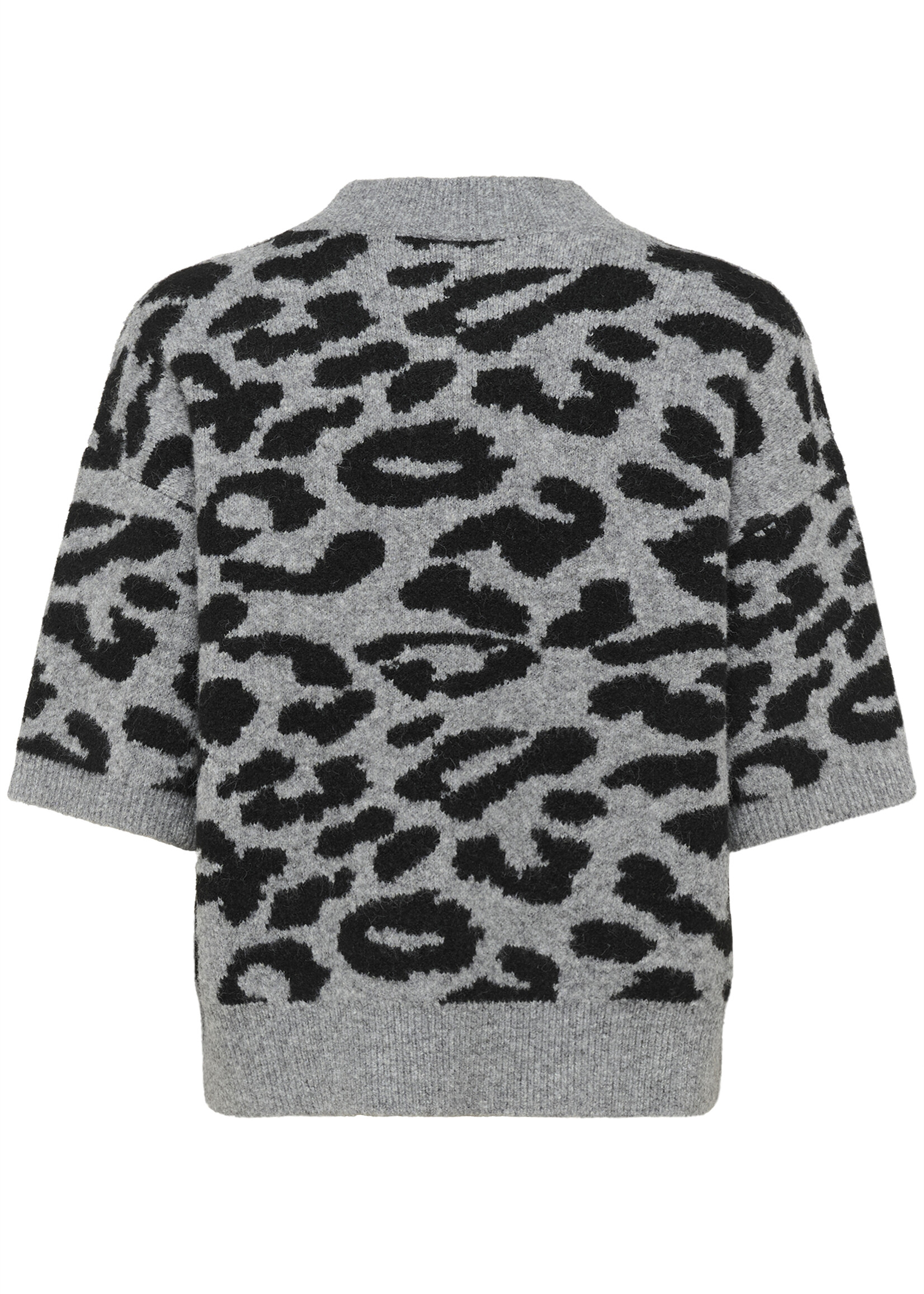 Kaffe Kaffe KAsandra Leopard Crew Sweater