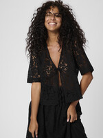 Kaffe Kaffe KAnomi Front Tie Lace Top