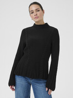 Kaffe Kaffe Doiria Cable Mock Neck Sweater