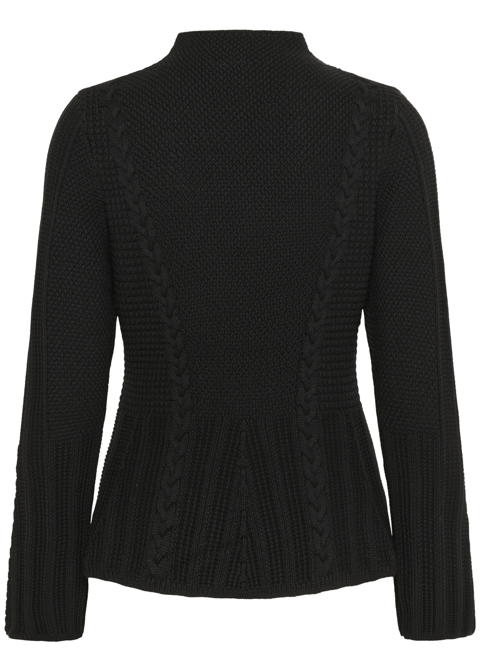 Kaffe Kaffe KAdoiria Cable Mock Neck Sweater