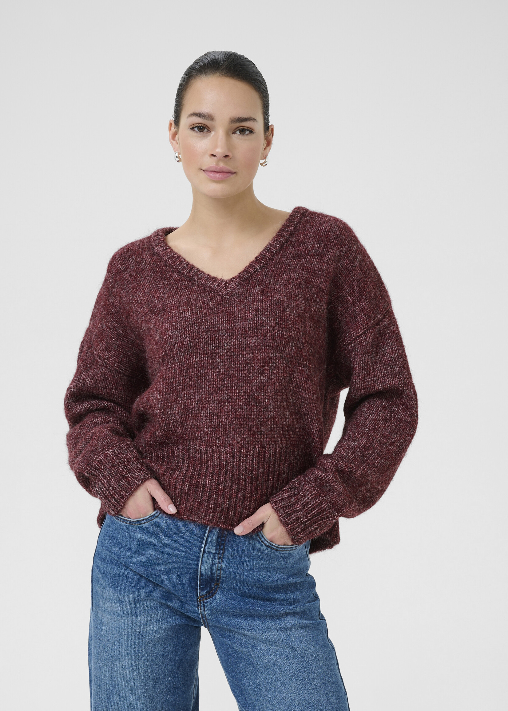 Kaffe Kaffe KAtrina Vneck Sweater