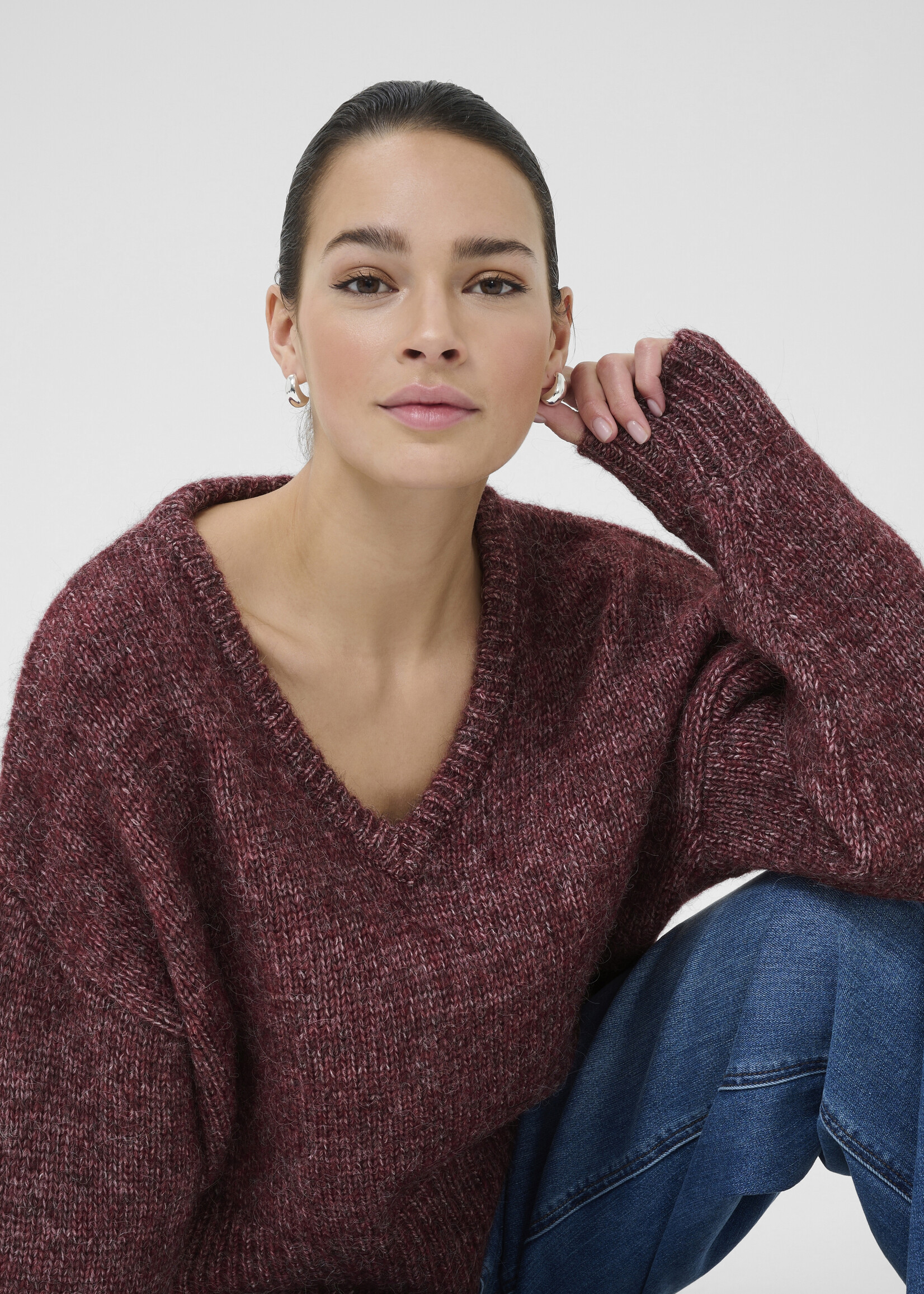 Kaffe Kaffe KAtrina Vneck Sweater