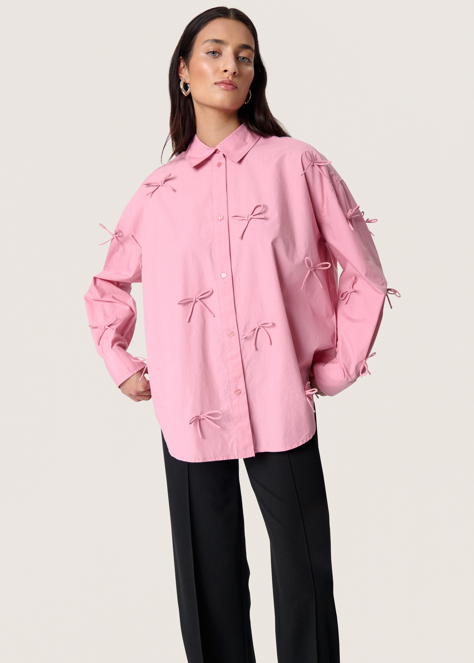 Soaked Soaked SLJoa Bow Shirt