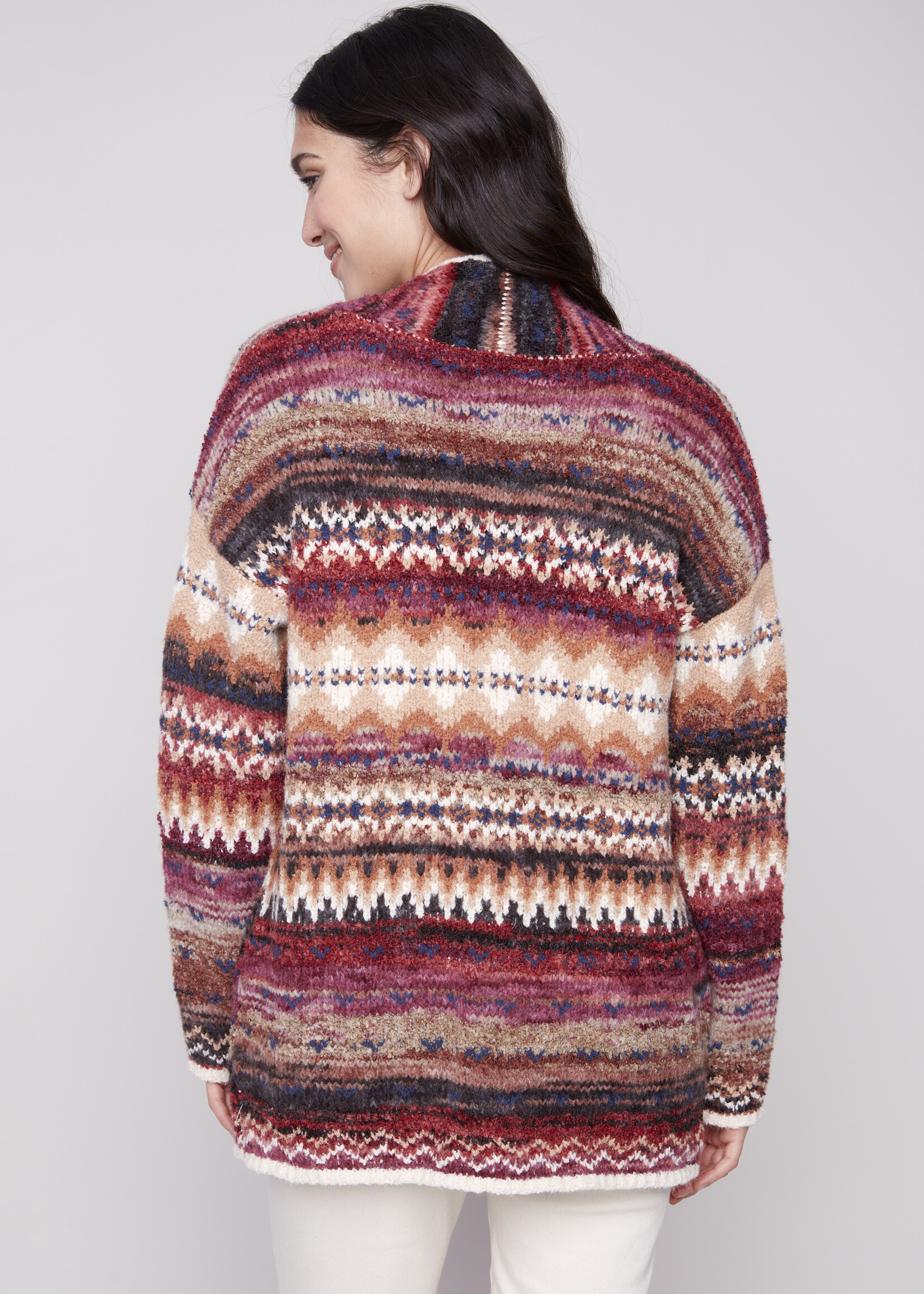 Charlie B Charlie B  Space Dye Long Cardi