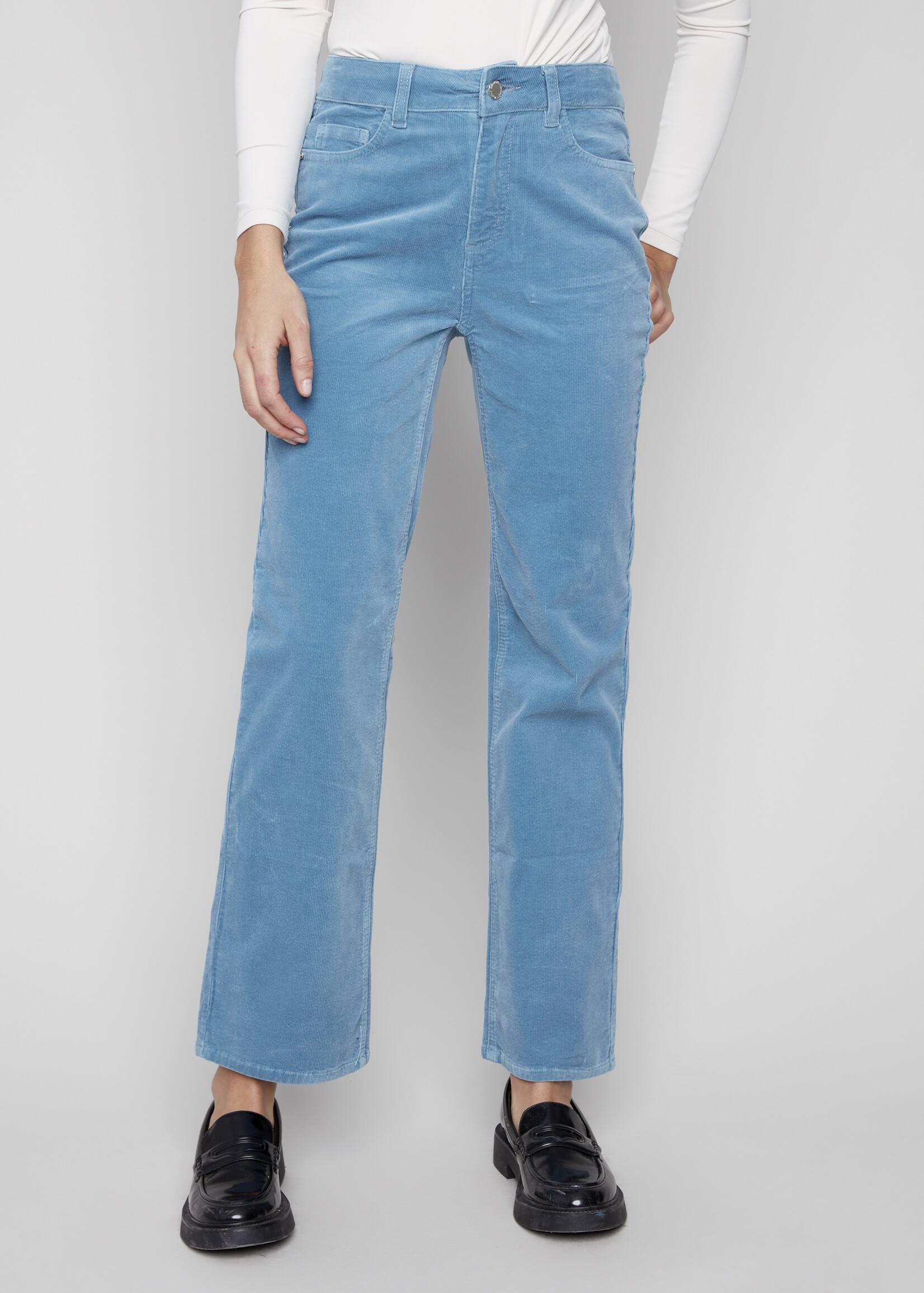 Charlie B Charlie B  Straight Leg Corduroy Pant