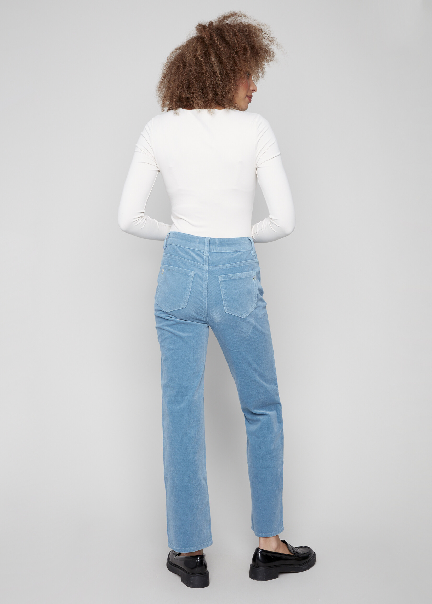 Charlie B Charlie B  Straight Leg Corduroy Pant