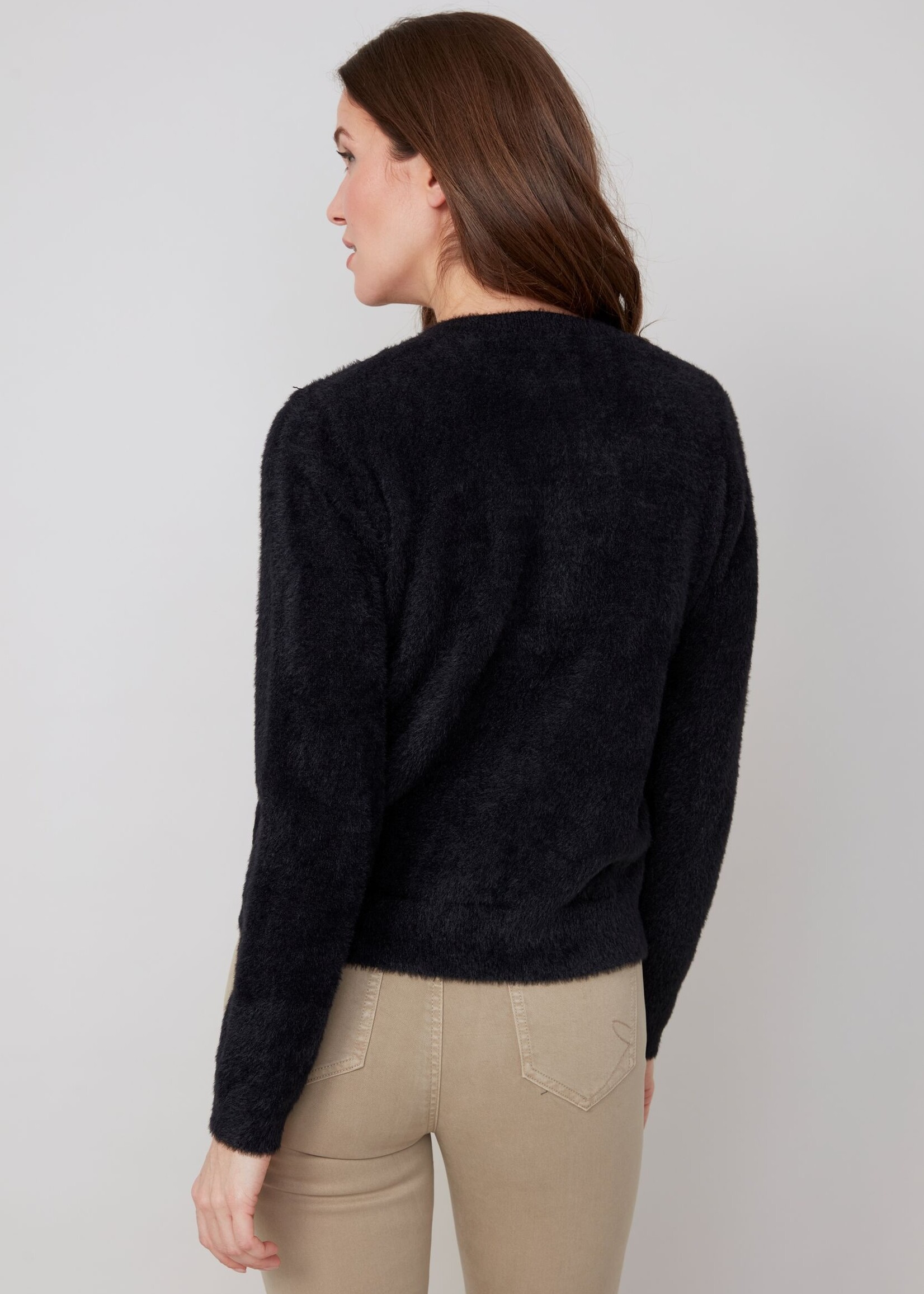 Renuar Renuar Plush Crew Sweater