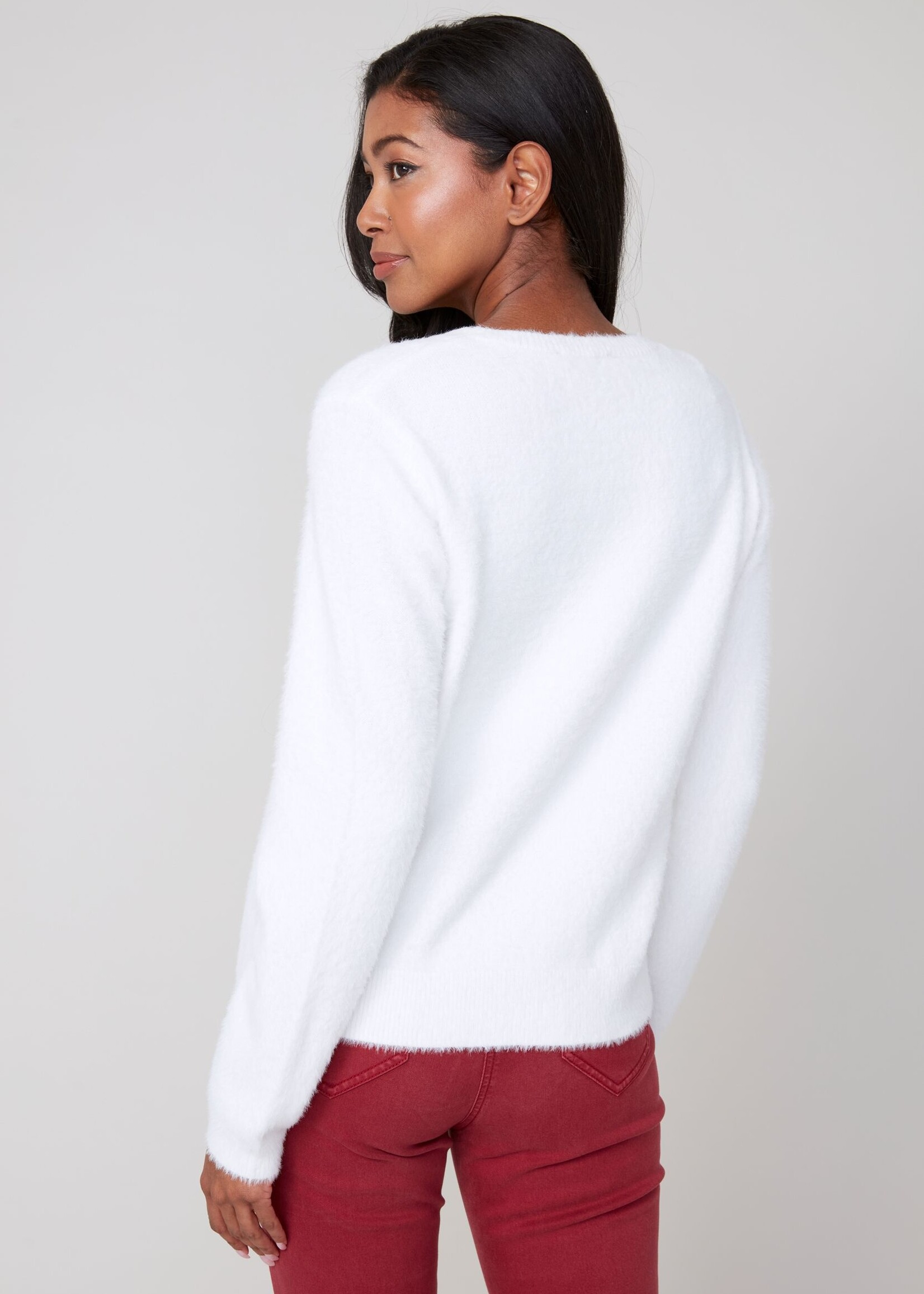 Renuar Renuar Plush Crew Sweater