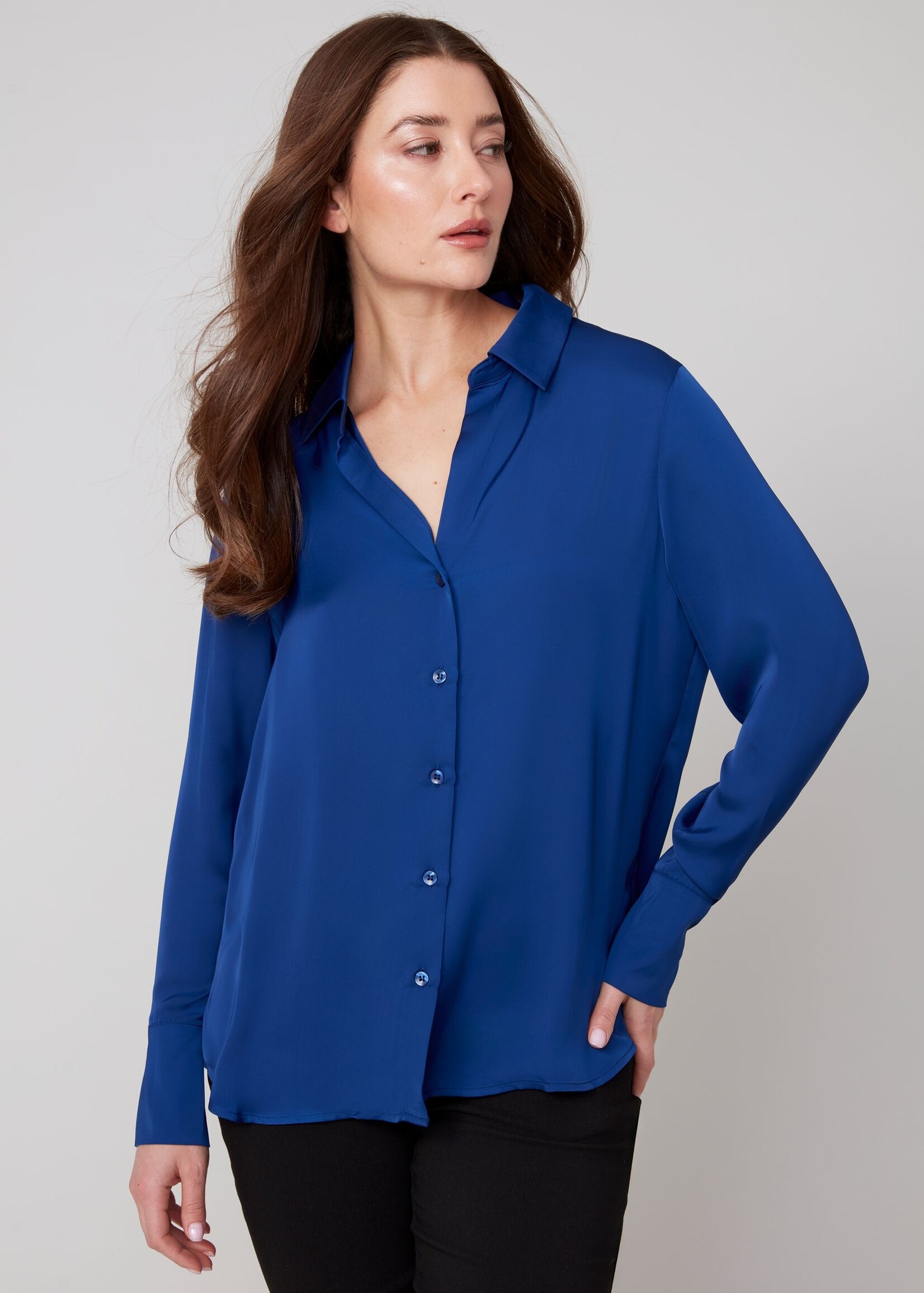 Renuar Renuar Satin Blouse