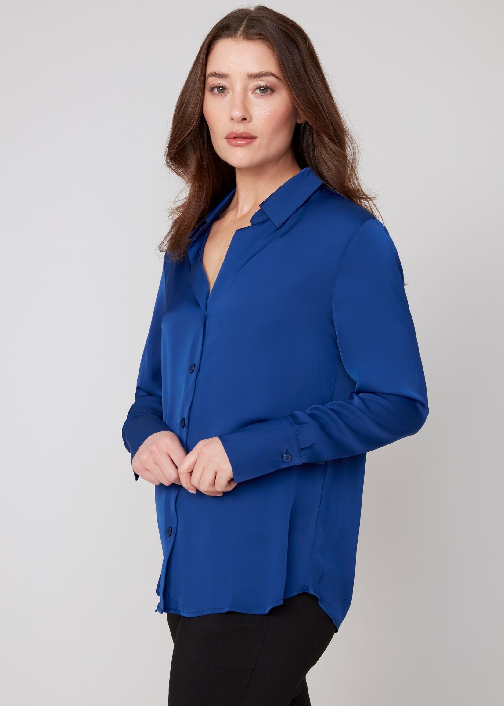 Renuar Renuar Satin Blouse